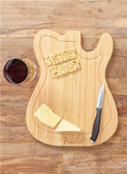 SOUVENIR FENDER TABLA DE PICAR TELE NATURAL