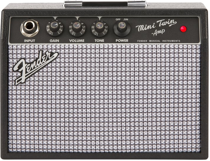 AMPLIFICADOR GUIT FENDER MINI 65 TWIN AMP NEGRO MOD0234812000