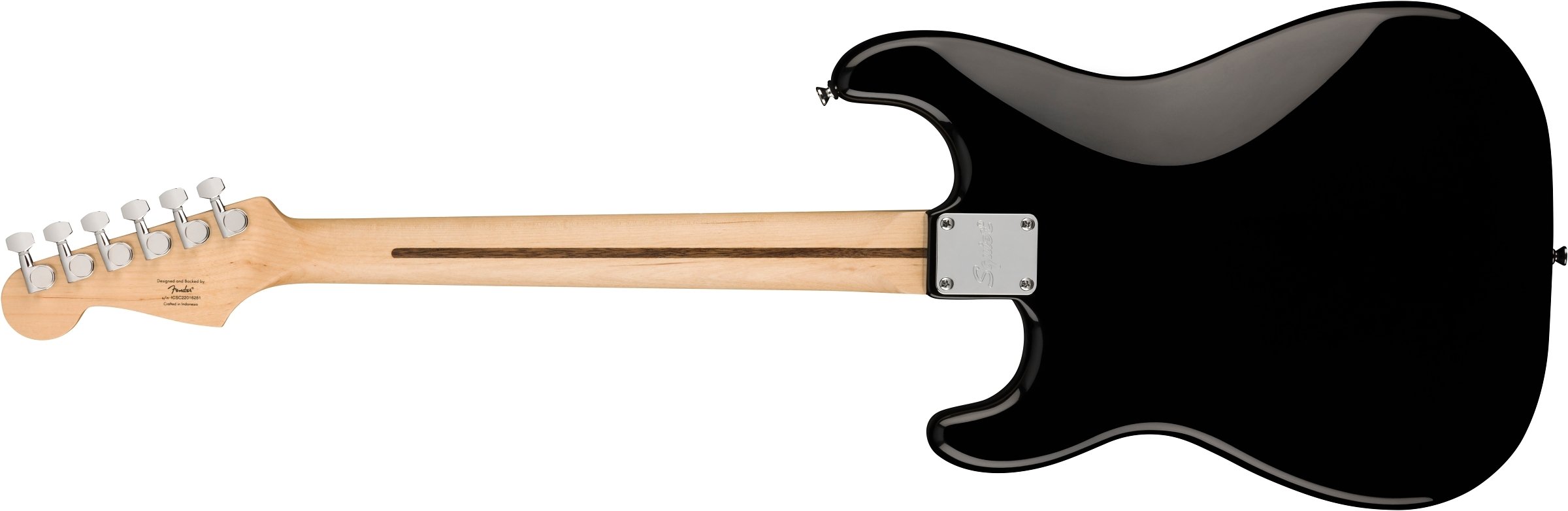 GUITARRA ELECTRICA SQUIER SONIC STRAT NEGRO LAUR H HT