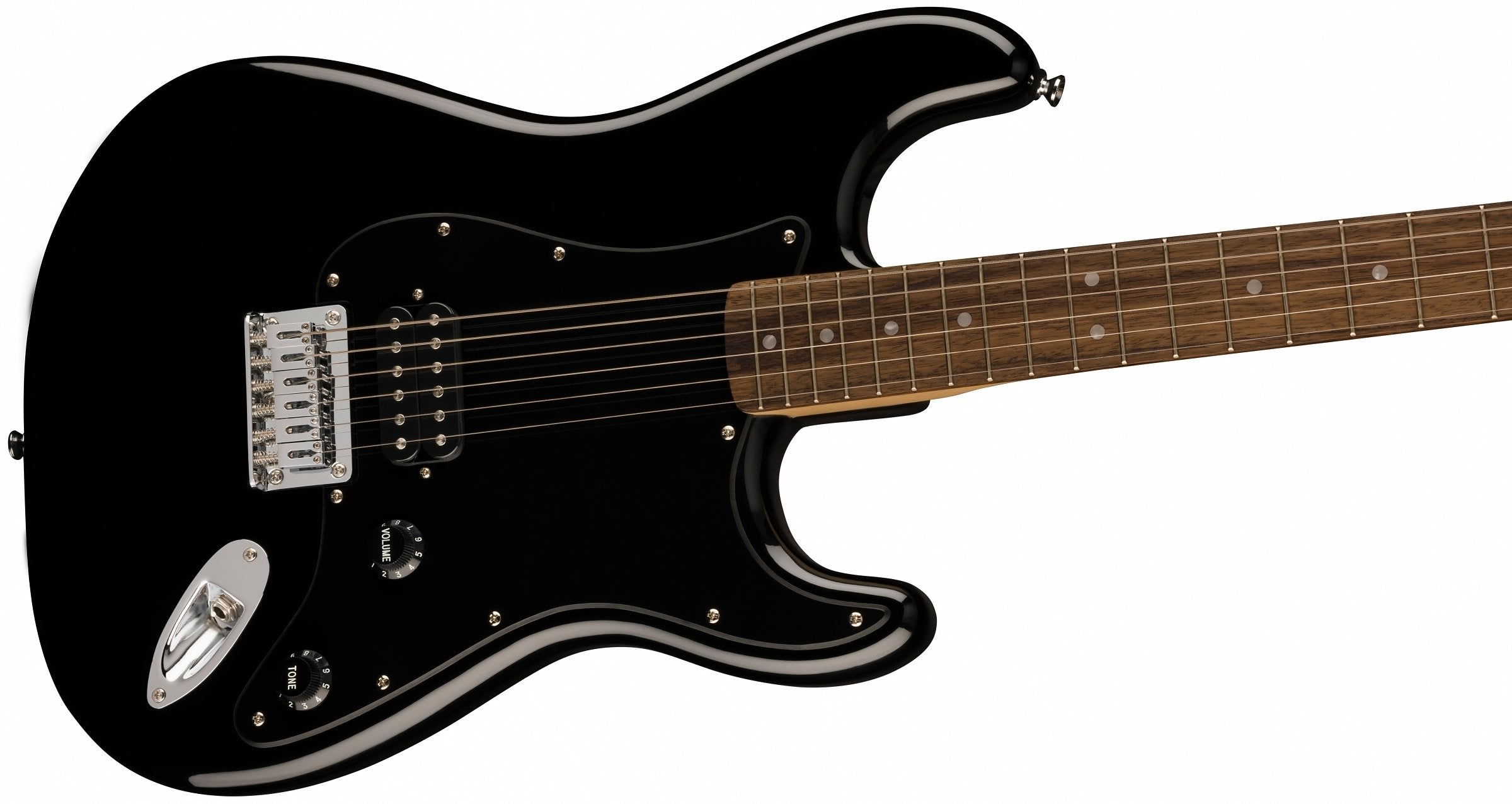 GUITARRA ELECTRICA SQUIER SONIC STRAT NEGRO LAUR H HT