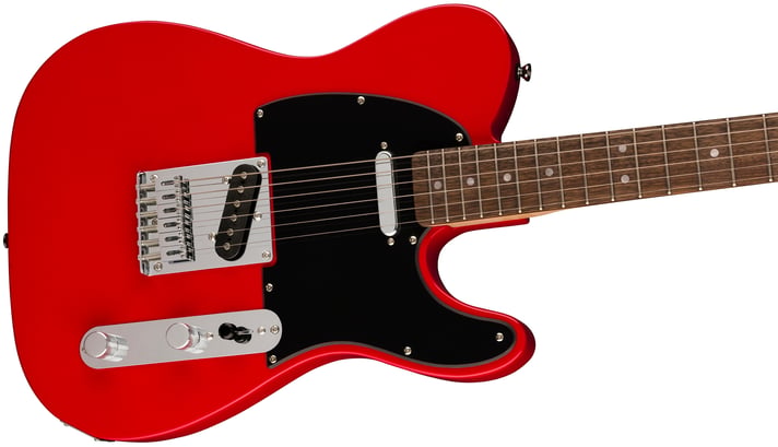 GUITARRA ELECTRICA SQUIER SONIC TELE ROJO LAUR