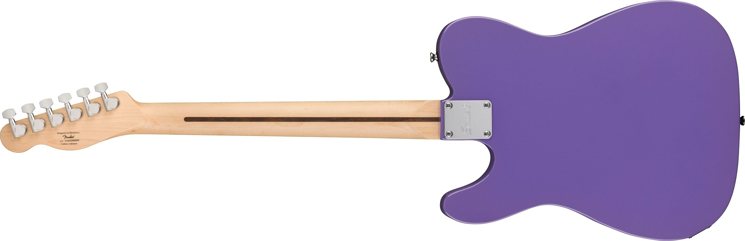 GUITARRA ELECTRICA SQUIER SONIC ESQUIRE VIOLETA LAUR H