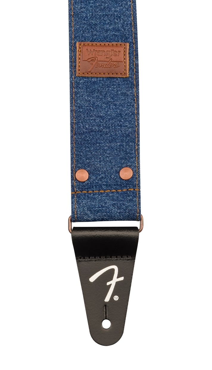 CORREA FENDER GUIT XWRANGLER D/STRAP INDIGO RIVET MOD0990638003