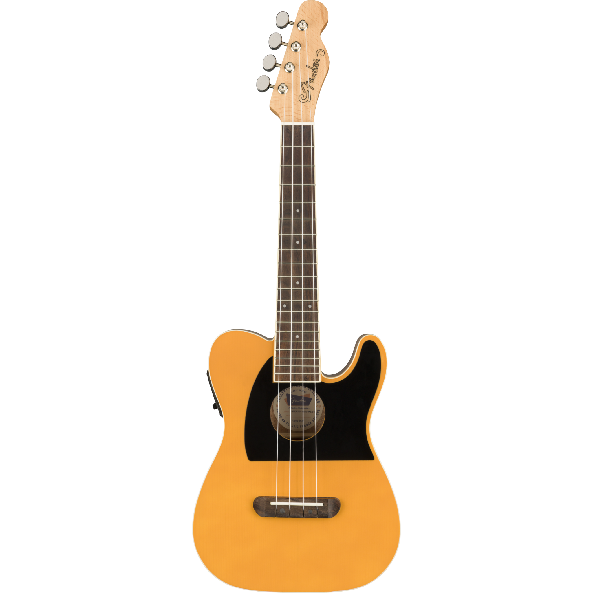 UKELELE ELECTROACUSTICA FENDER FULLERTON TELECASTER CREMA