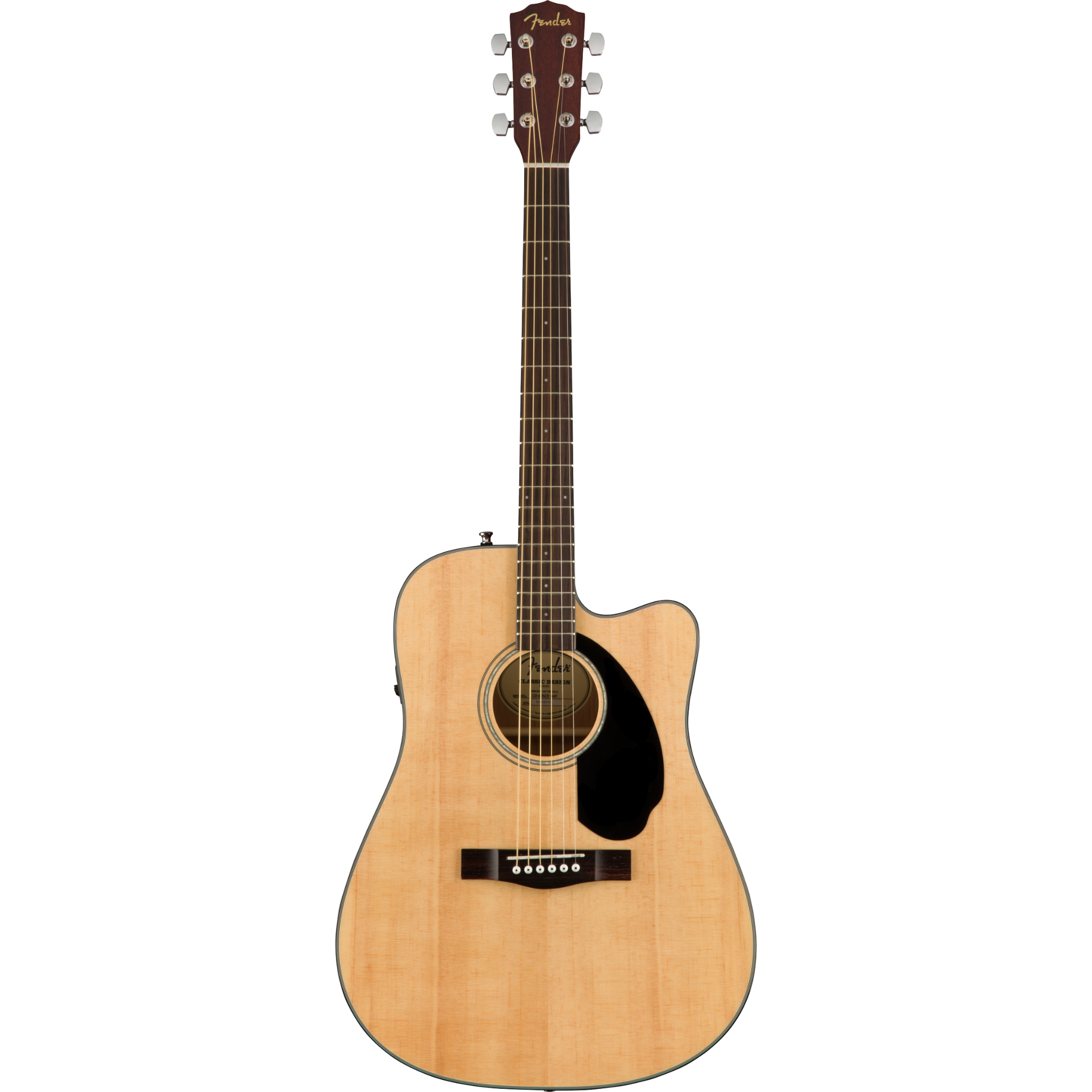 GUITARRA ELECTROACUSTICA FENDER CD60SCE FOLK NATURAL MOD0970113021