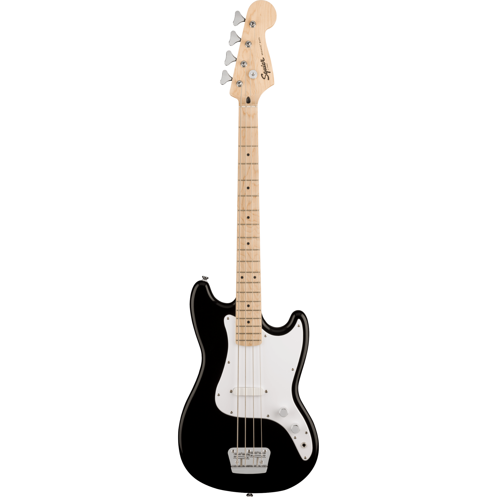 BAJO ELECTRICO SQUIER AFF BRONCO NEGRO MAPLE 4 CUERDAS MOD0310902506