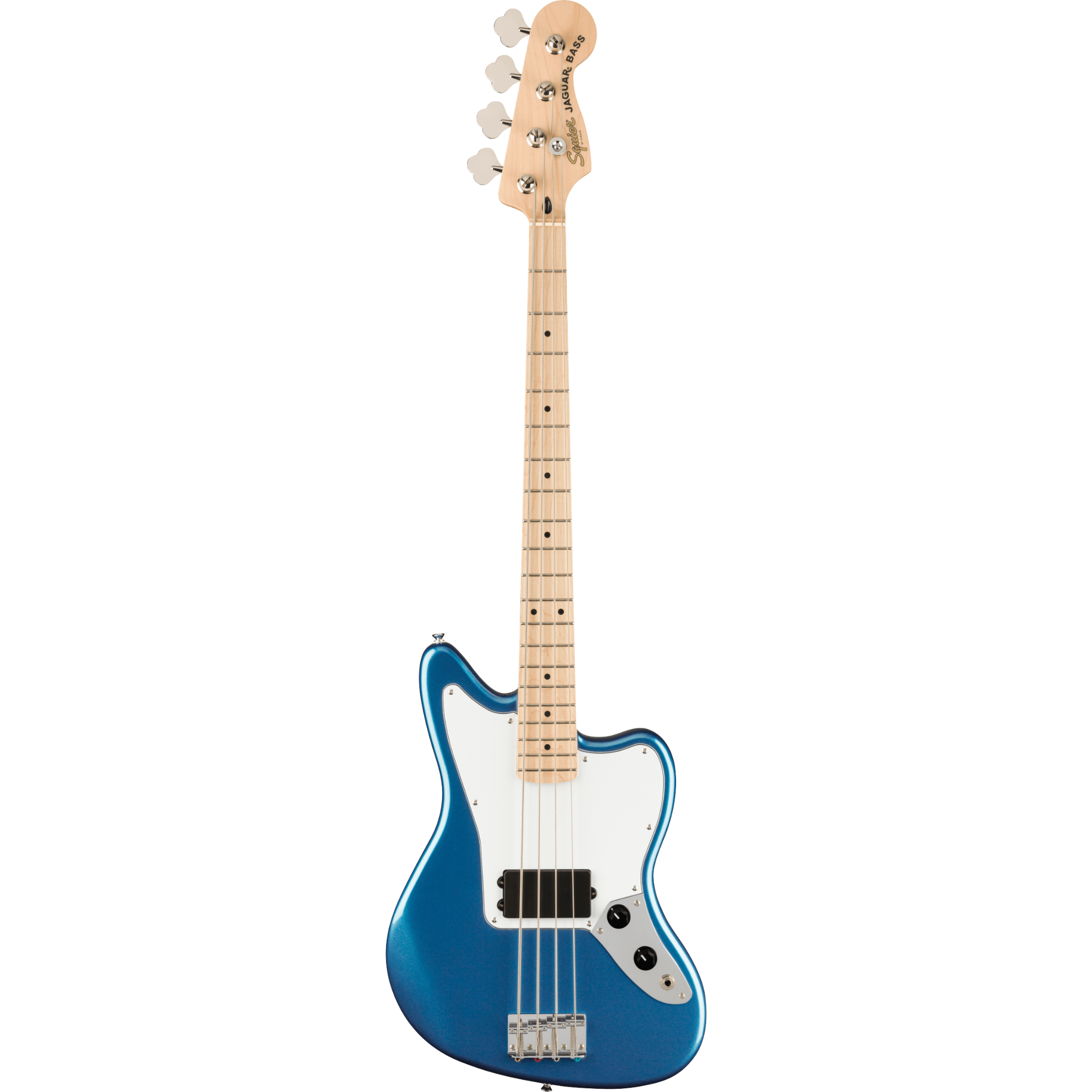 BAJO ELECTRICO SQUIER AFF JAGUAR AZUL MAPLE 4 CUERDAS H MOD0378502502