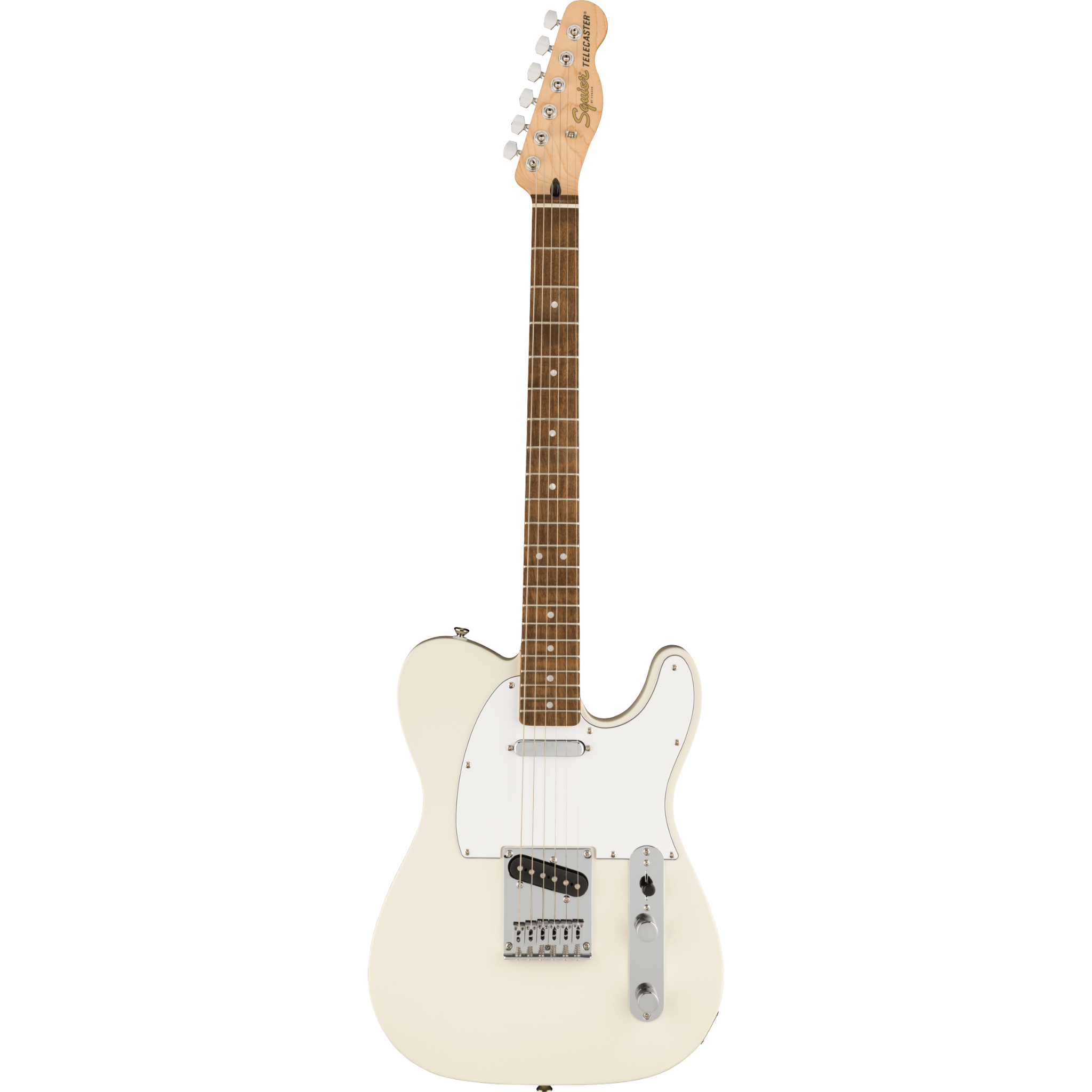 GUITARRA ELECTRICA SQUIER AFF TELECASTER BLANCO LAUREL MOD0378200505