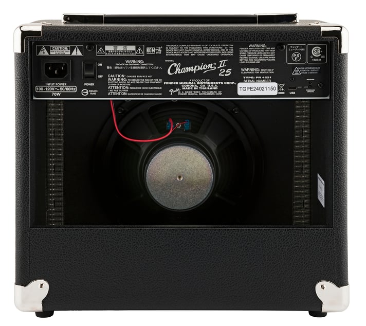 AMPLIFICADOR GUIT FENDER CHAMPION II 25 120V