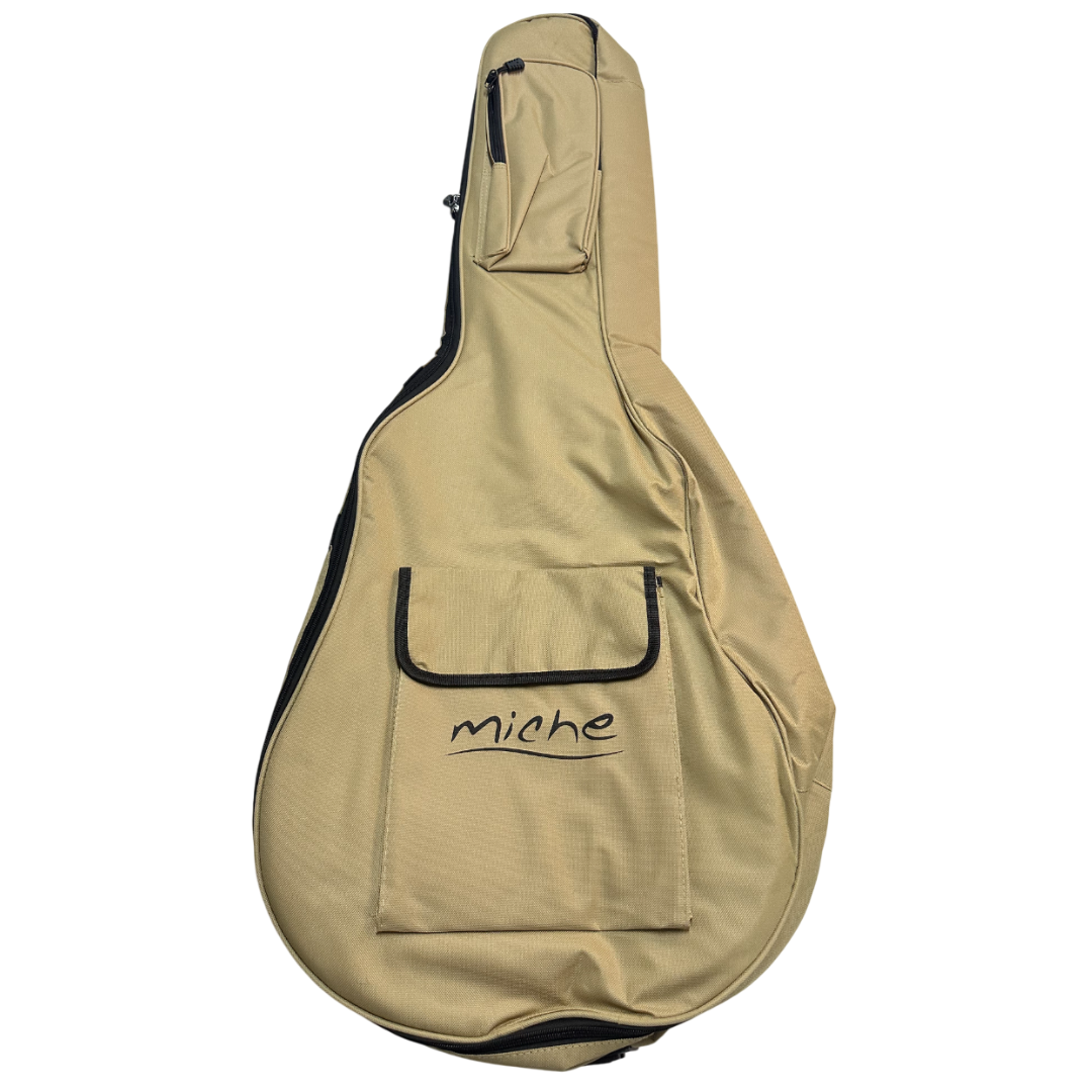 FORRO MICHE PARA GUITARRA AB24 BEIGE 40" MARCADO