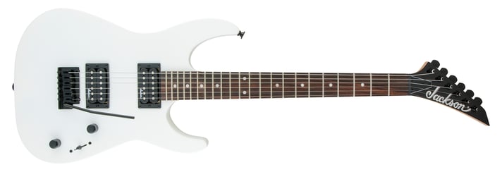 GUITARRA ELECTRICA JACKSON JS11 DINKY BLANCO A