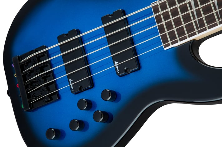 BAJO ELECTRICO JACKSON JS3V CONCERT AZUL/NEGRO 5 CUERDAS HH MOD2919021527
