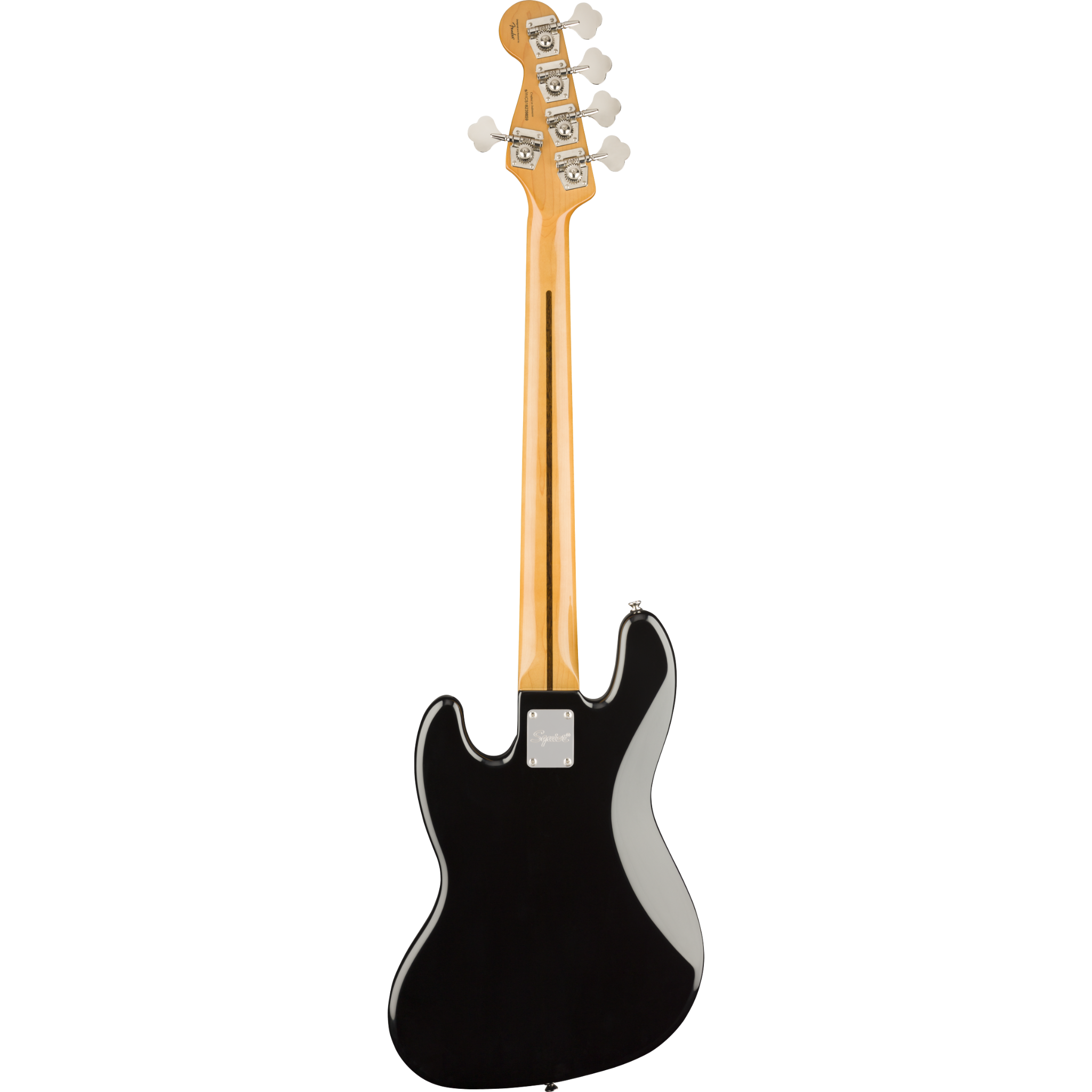 BAJO ELECTRICO SQUIER CV 70S JAZZ NEGRO MAPLE 5 CUERDAS MOD0374550506