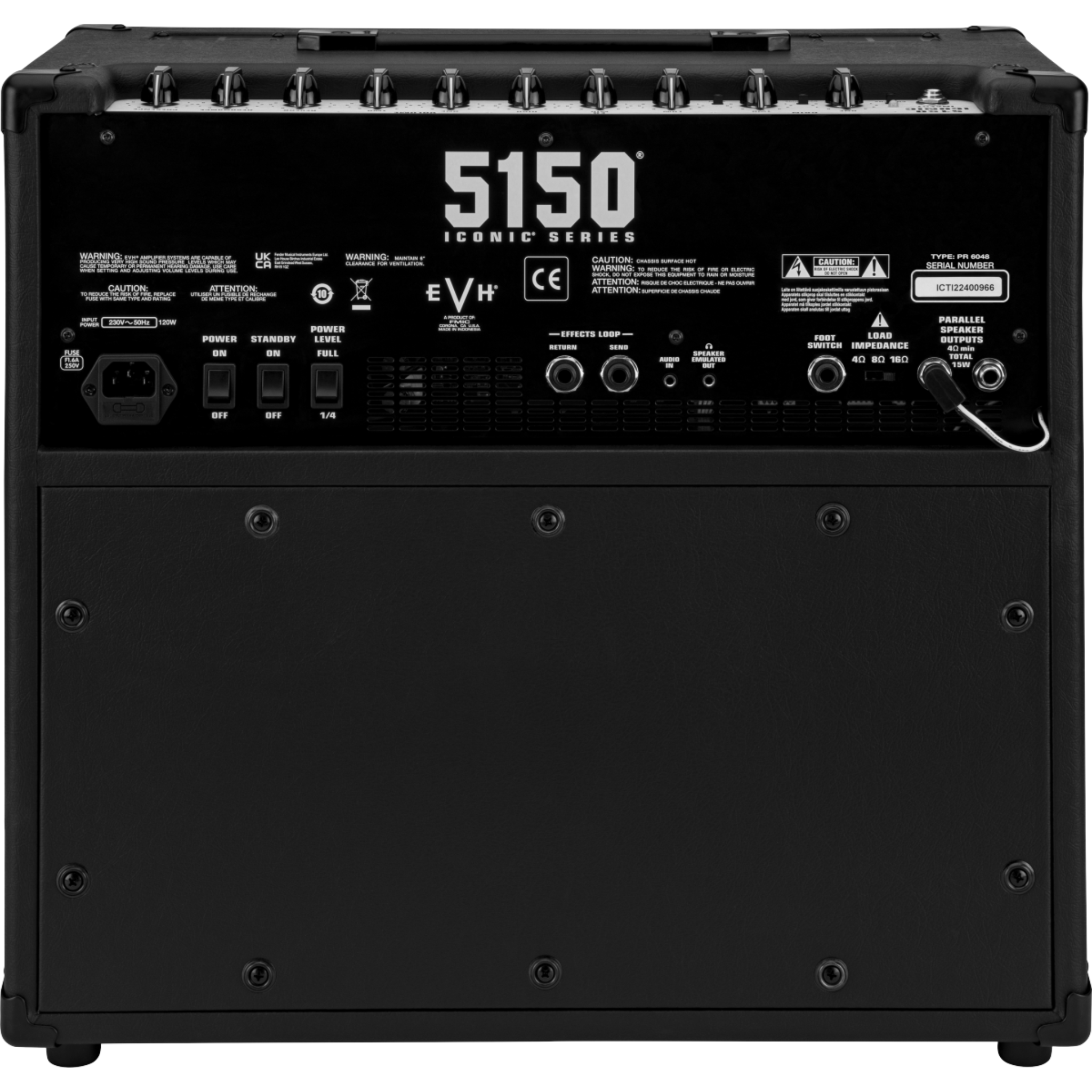 AMPLIFICADOR GUITARRA EVH 5150 ICONIC 15W NE