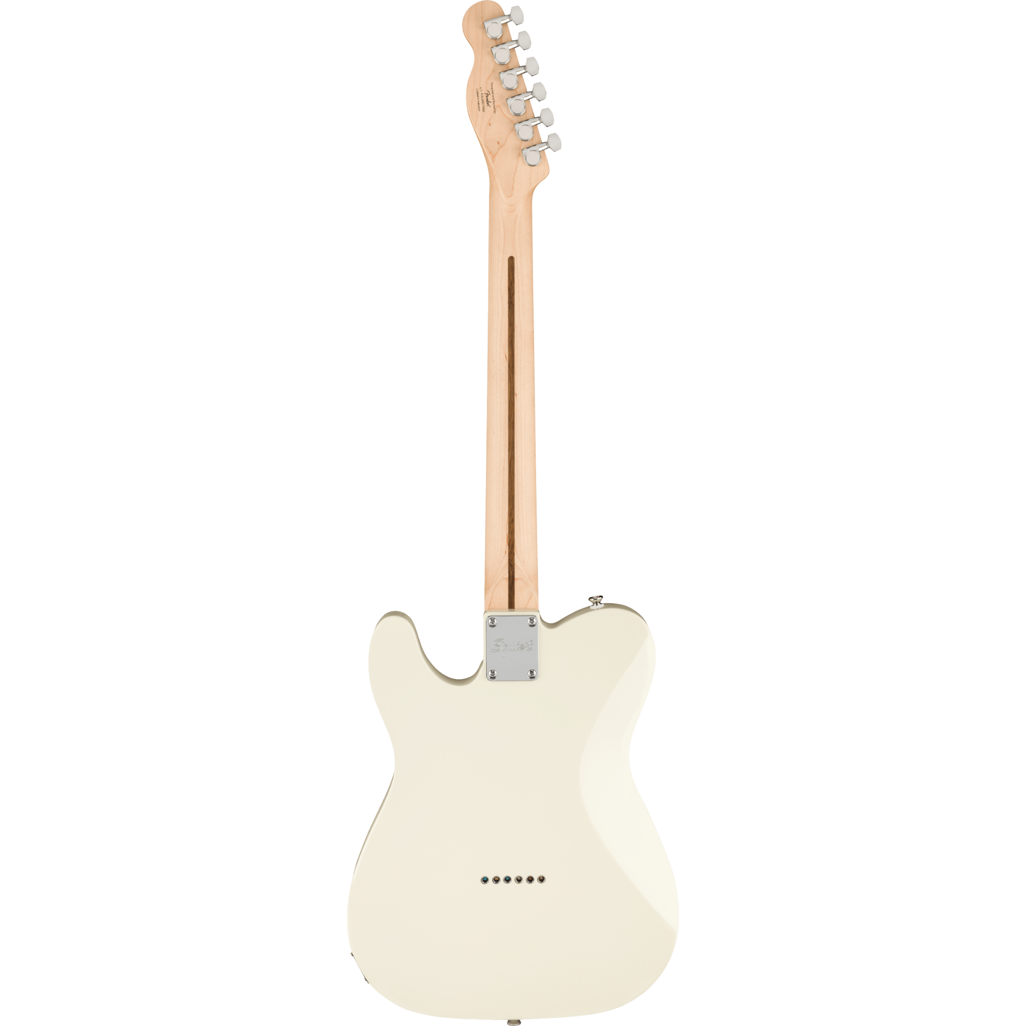 GUITARRA ELECTRICA SQUIER AFF TELECASTER BLANCO LAUREL MOD0378200505