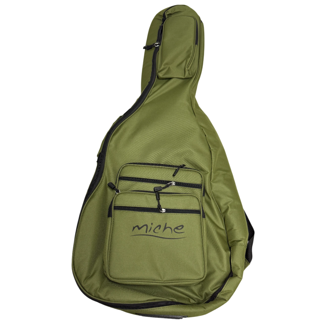 FORRO MICHE PARA GUITARRA AB108 VERDE 40" MARCADO