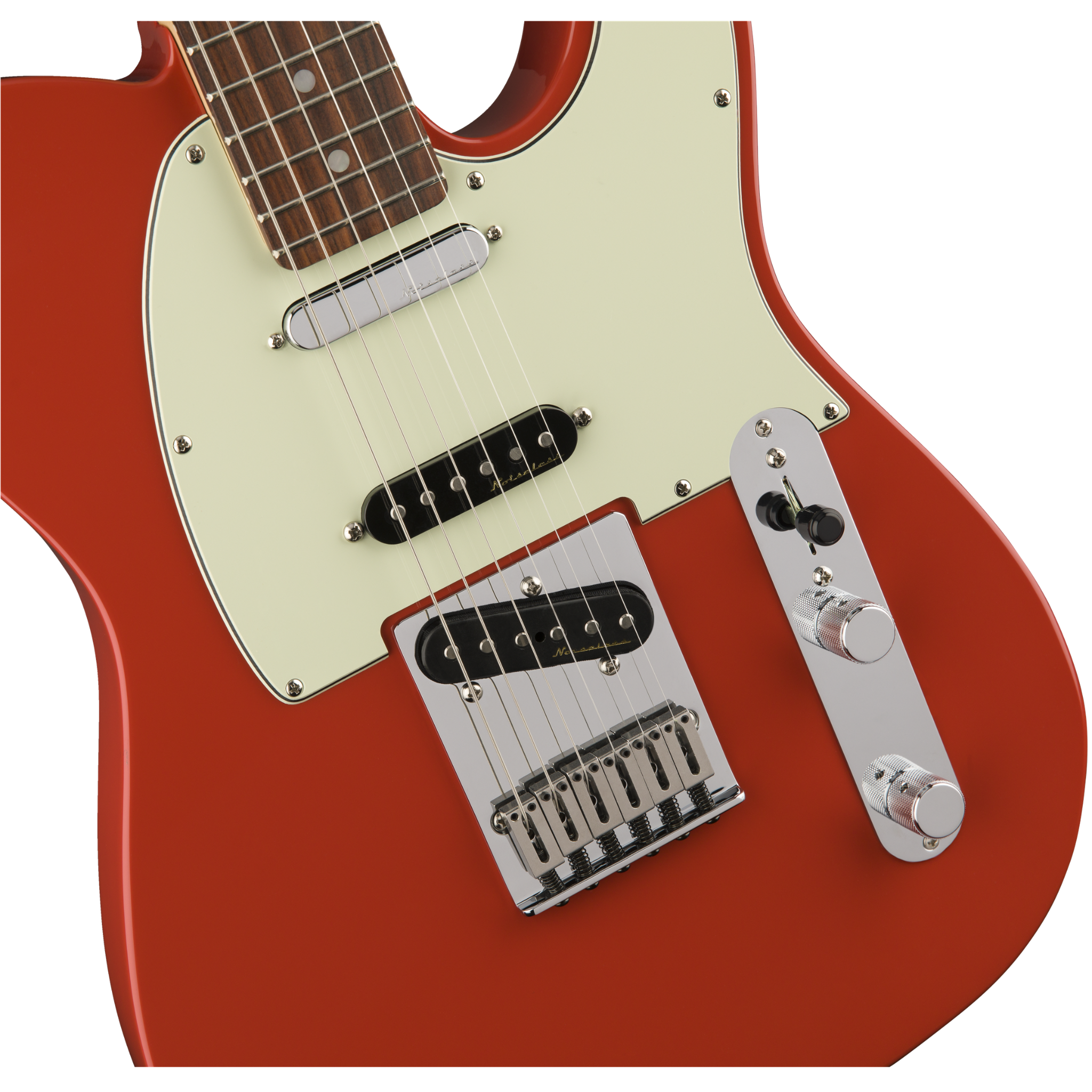 GUITARRA ELECTRICA FENDER DLX NVL TELECASTER ROJO PAUFER MOD0147503340