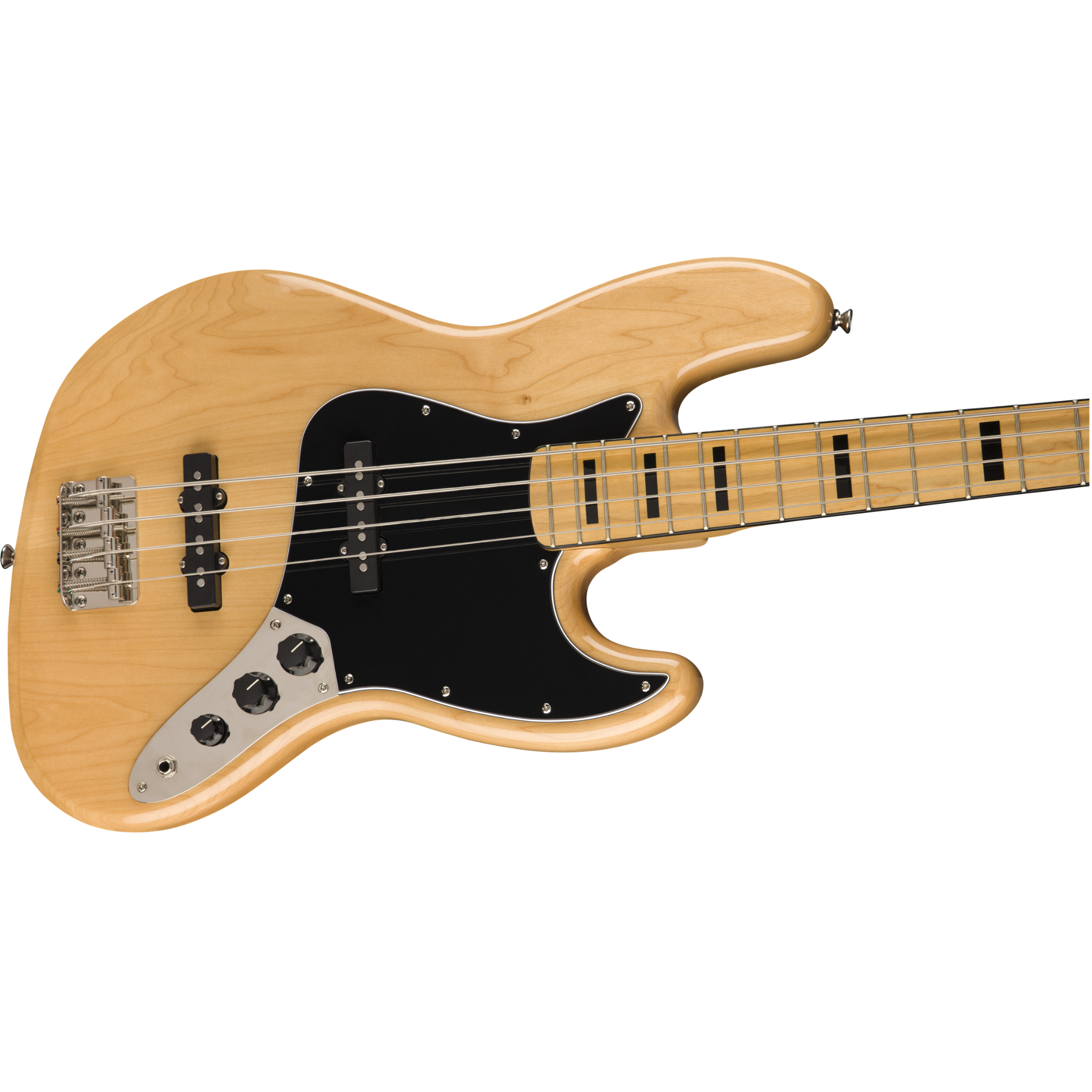 BAJO ELECTRICO SQUIER CV 70S JAZZ NATURAL MAPLE 4 CUERDAS MOD0374540521