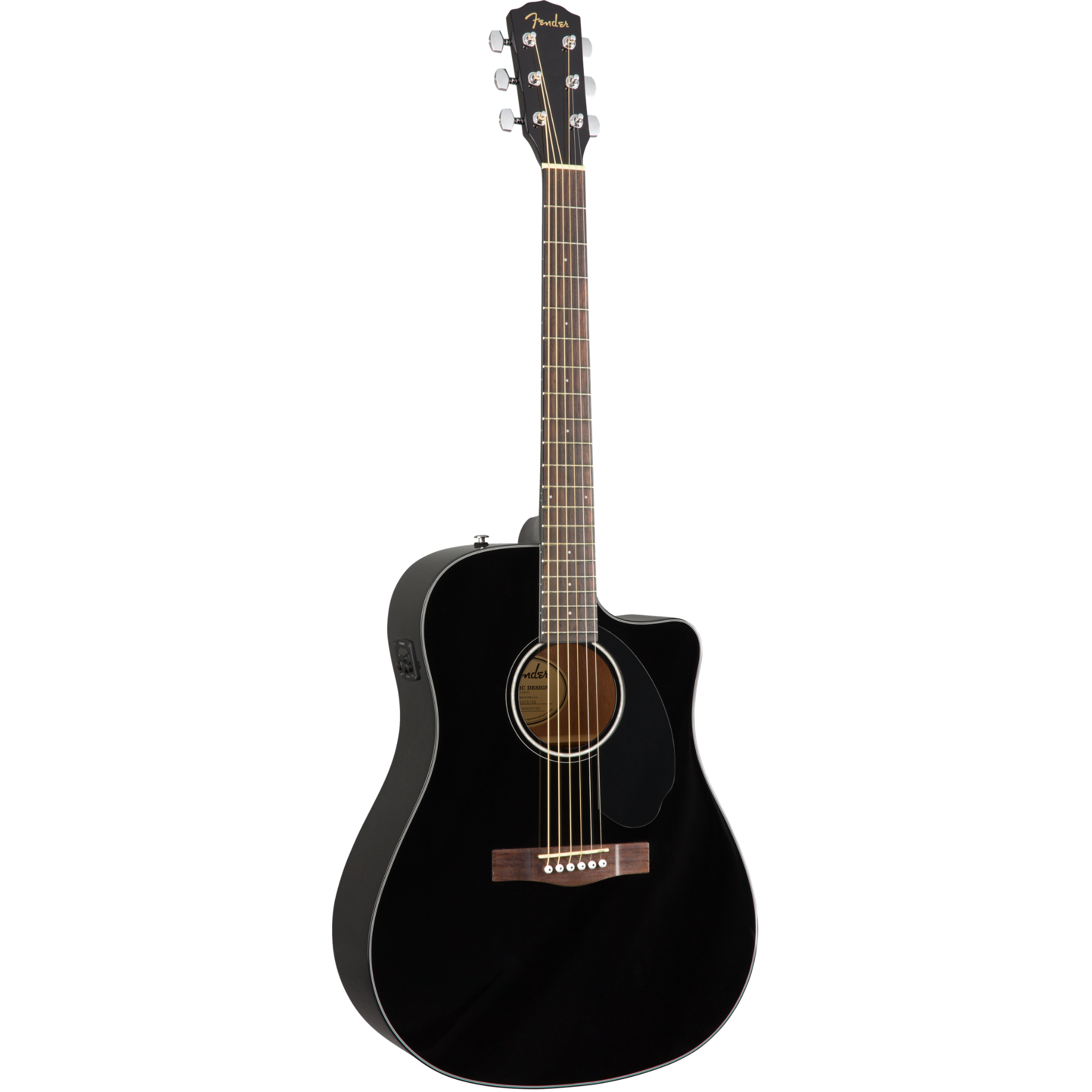 GUITARRA ELECTROACUSTICA FENDER CD60SCE FOLK MEGRO MOD0970113006