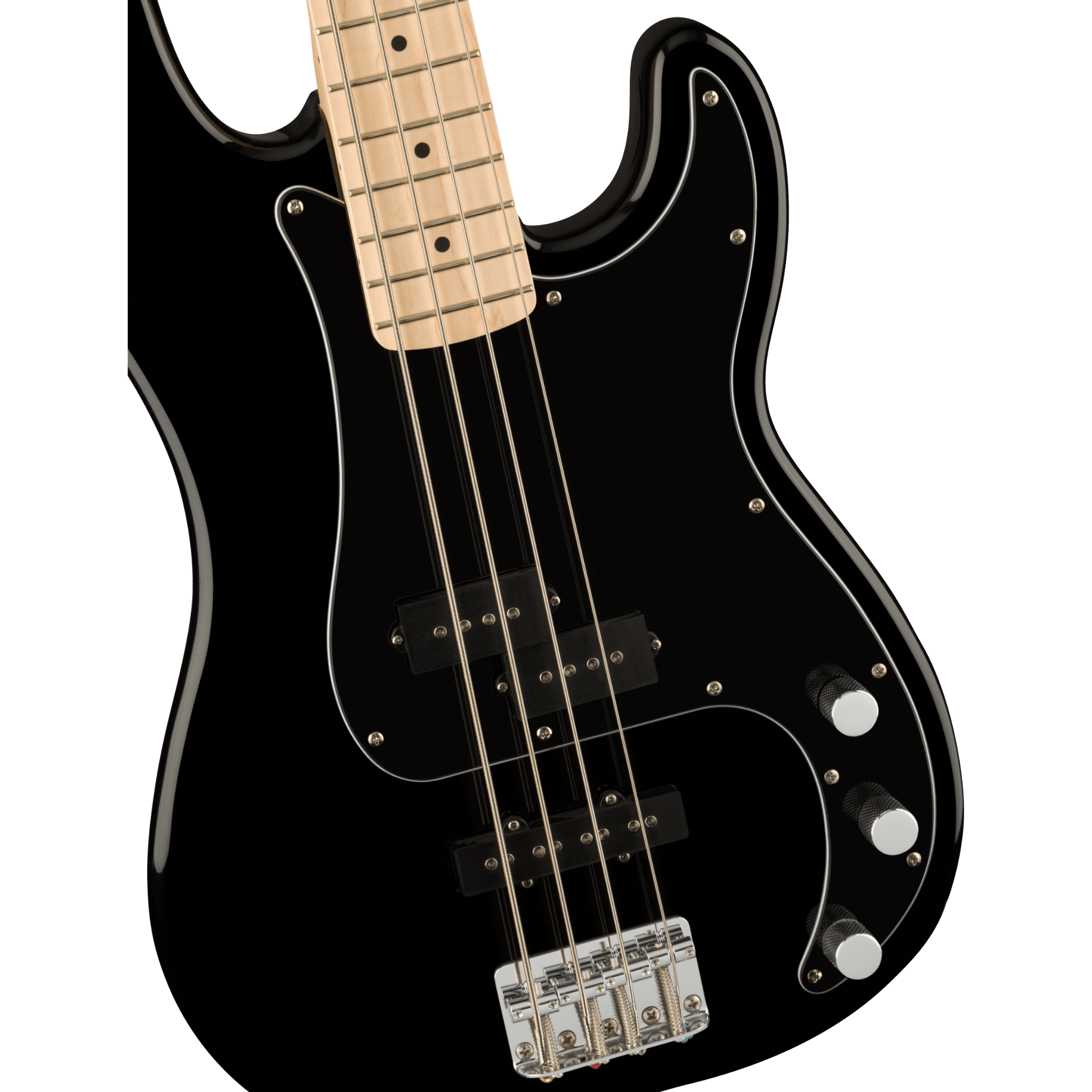 BAJO ELECTRICO SQUIER AFF PRECISION NEGRO MAPLE 4 CUERDAS PJ MOD0378553506