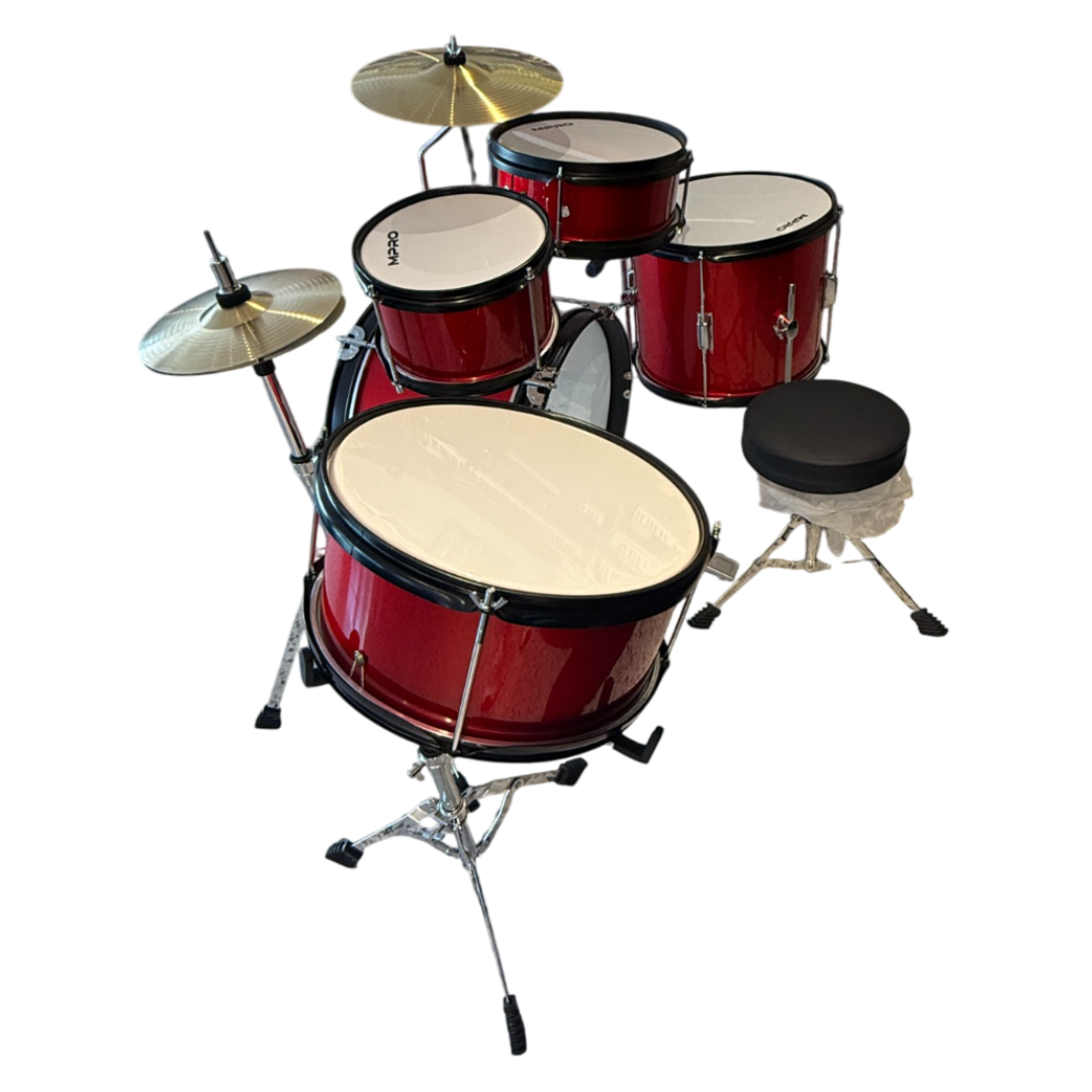 BATERIA MPRO JUNIOR 5PC MK-501 ROJA