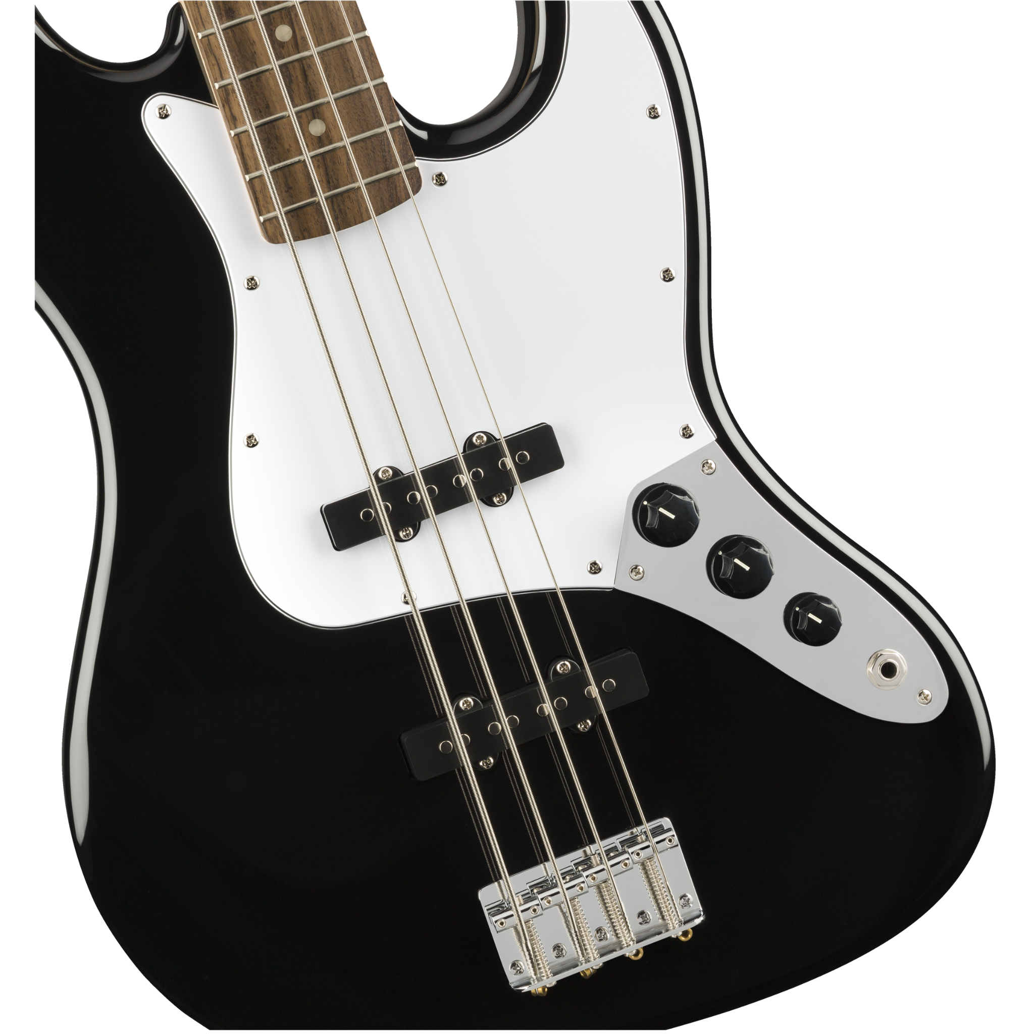 BAJO ELECTRICO SQUIER AFF JAZZ NEGRO LAUR 4 CUERDAS A MOD0370760506