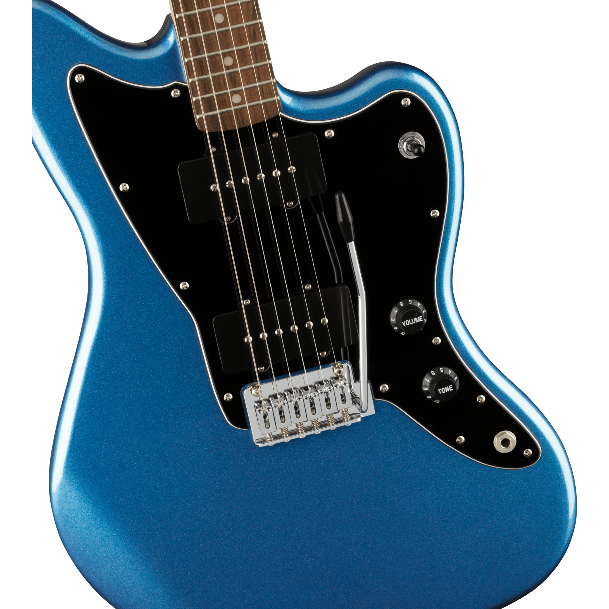 GUITARRA ELECTRICA SQUIER AFF JAZZMASTER AZUL LAUREL MOD0378301502