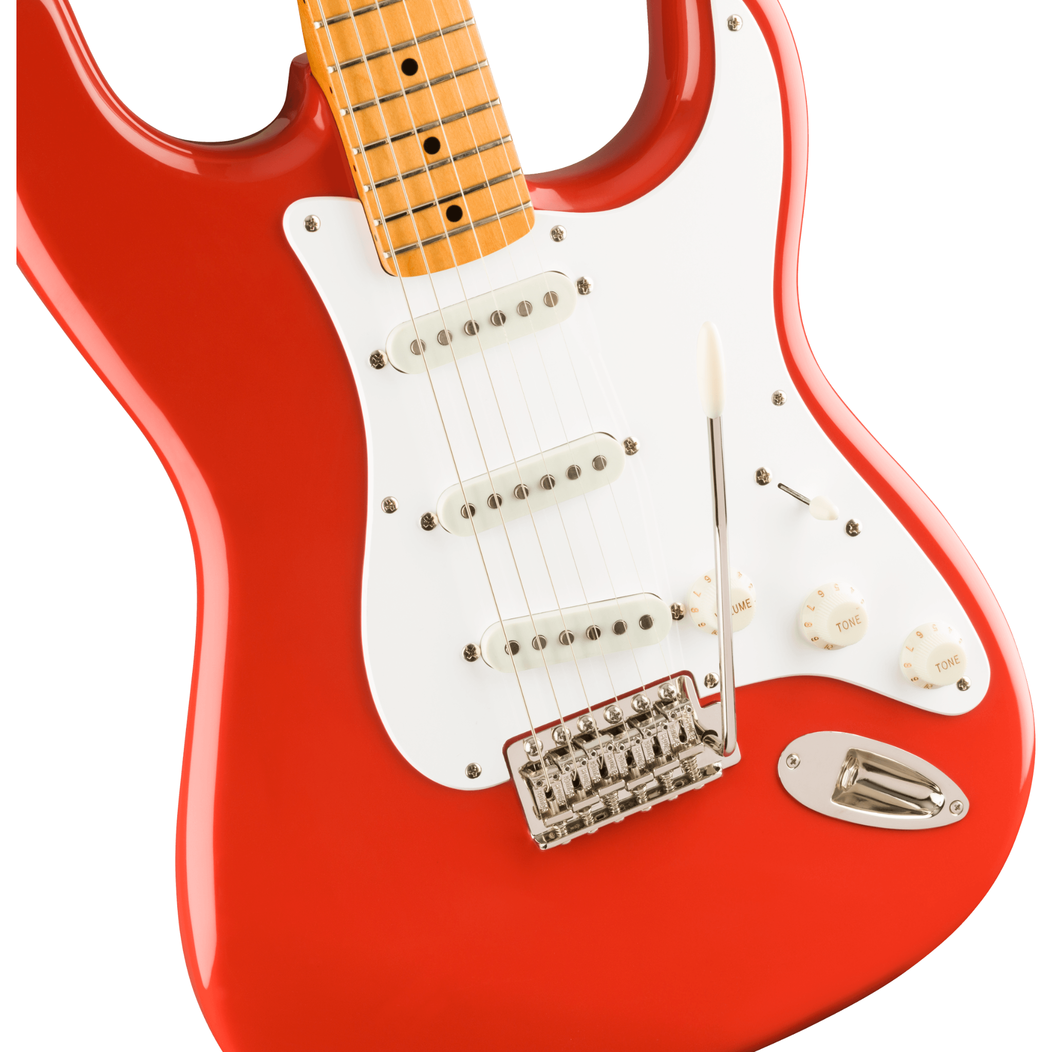 GUITARRA ELECTRICA SQUIER CV 50S STRAT ROJO MAPLE MOD0374005540