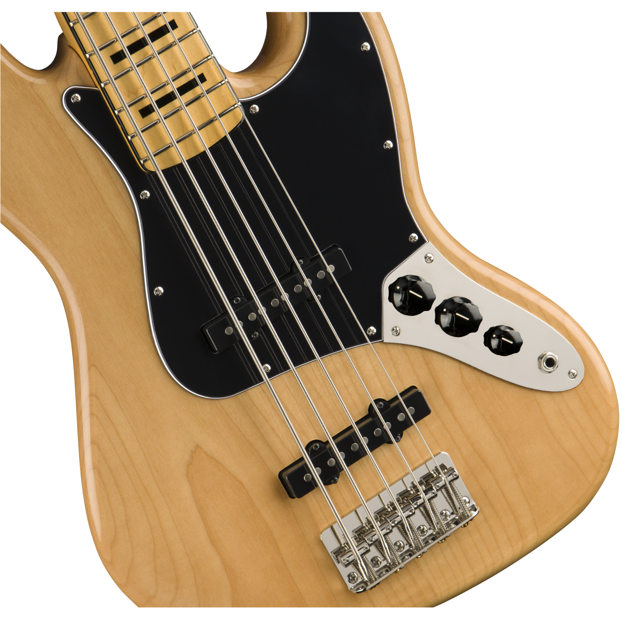 BAJO ELECTRICO SQUIER CV 70S JAZZ NATURAL MAPLE 5 CUERDAS MOD0374550521