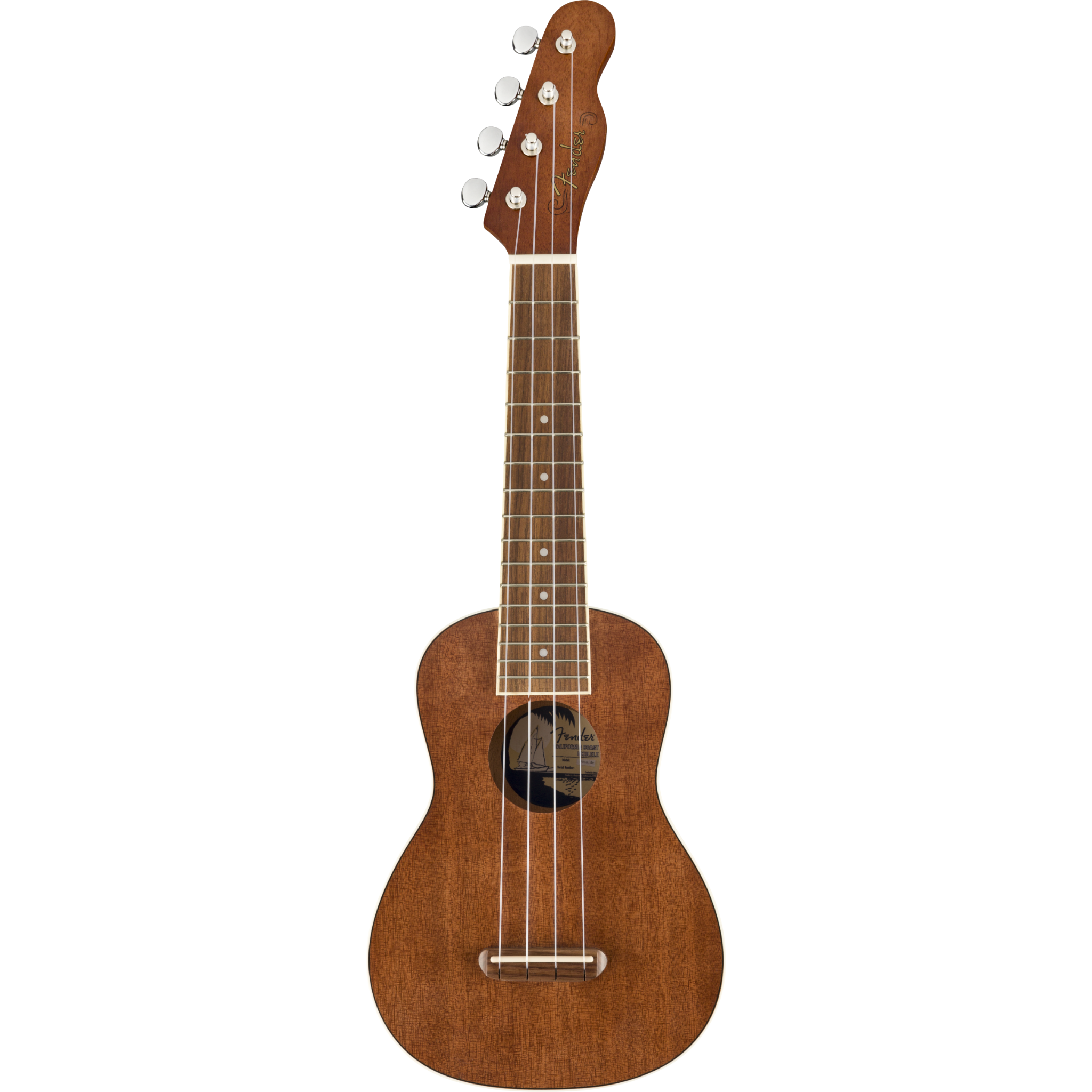 COMBO UKELELE ACUSTICO FENDER SEASIDE SOPRANO NATURAL MOD0971610022