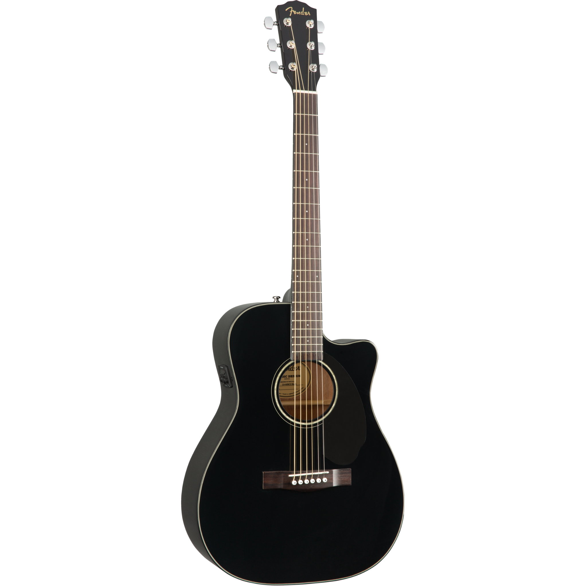 GUITARRA ELECTROACUSTICA FENDER CC60SCE CONCERT NEGRO MOD0970153006