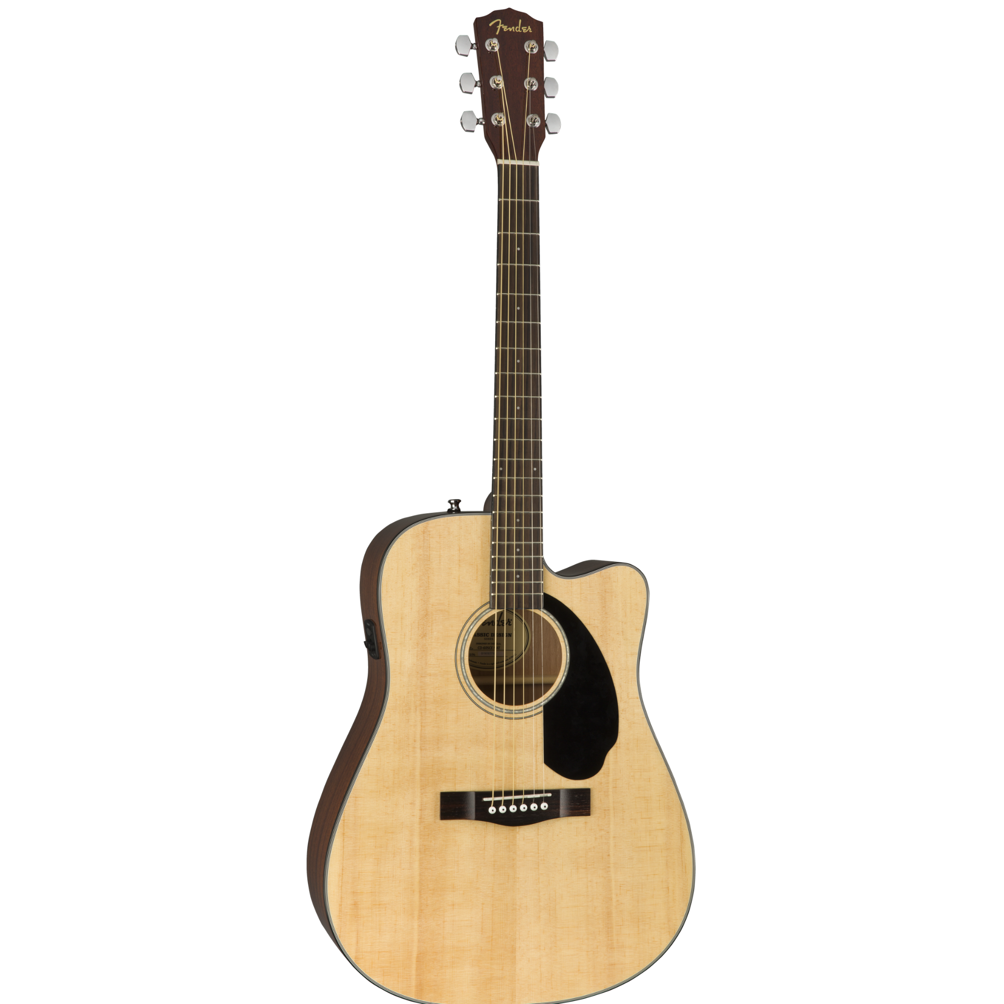 GUITARRA ELECTROACUSTICA FENDER CD60SCE FOLK NATURAL MOD0970113021