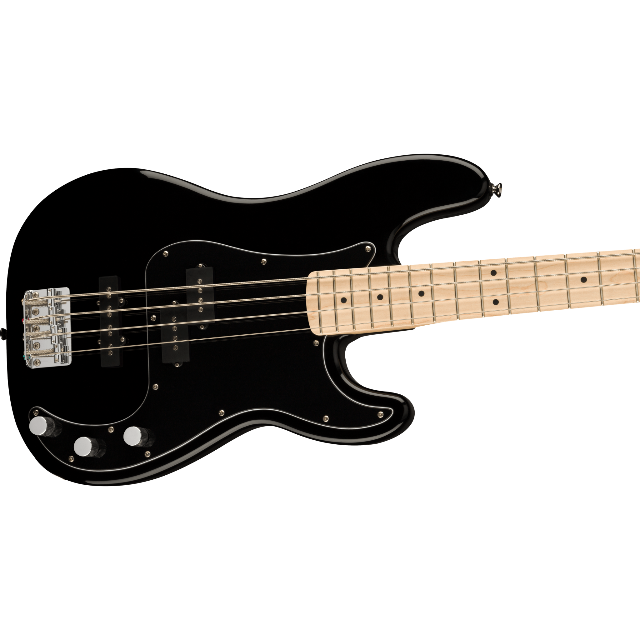 BAJO ELECTRICO SQUIER AFF PRECISION NEGRO MAPLE 4 CUERDAS PJ MOD0378553506