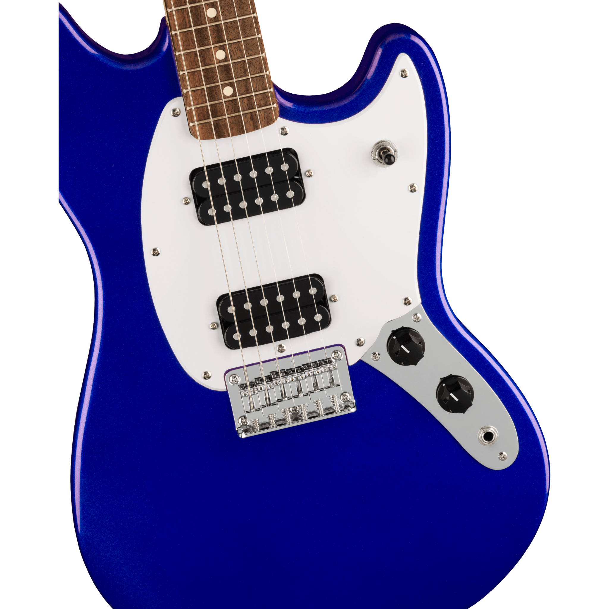 GUITARRA ELECTRICA SQUIER BULLET MUSTANG AZUL LAUREL HH MOD0371220587