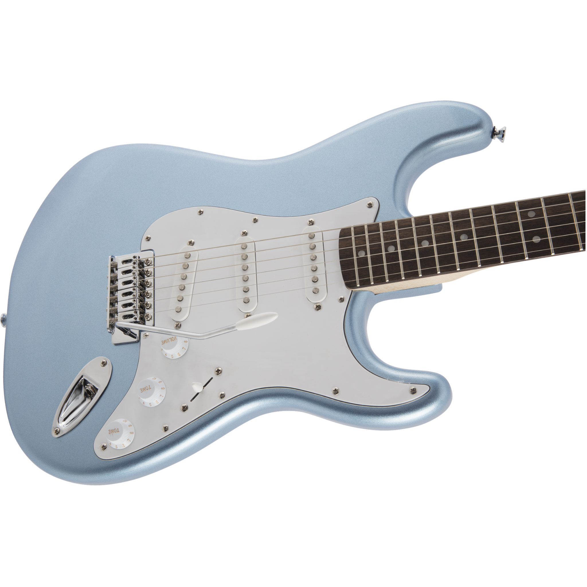 GUITARRA ELECTRICA SQUIER AFF STRAT AZUL LAUREL MOD0370600502