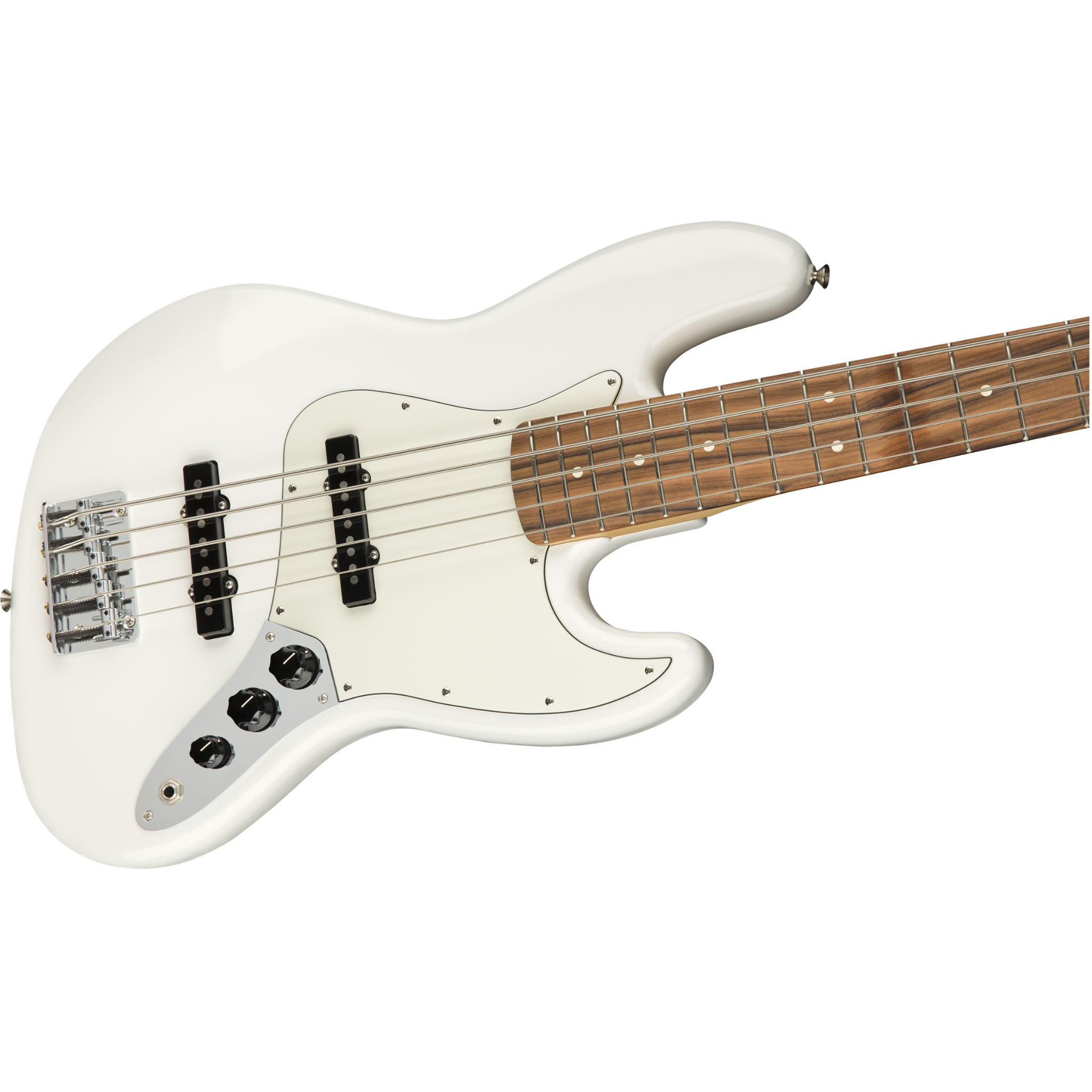 BAJO ELECTRICO FENDER PLR JAZZ BLANCO PAUFER 5 CUERDAS MOD0149953515