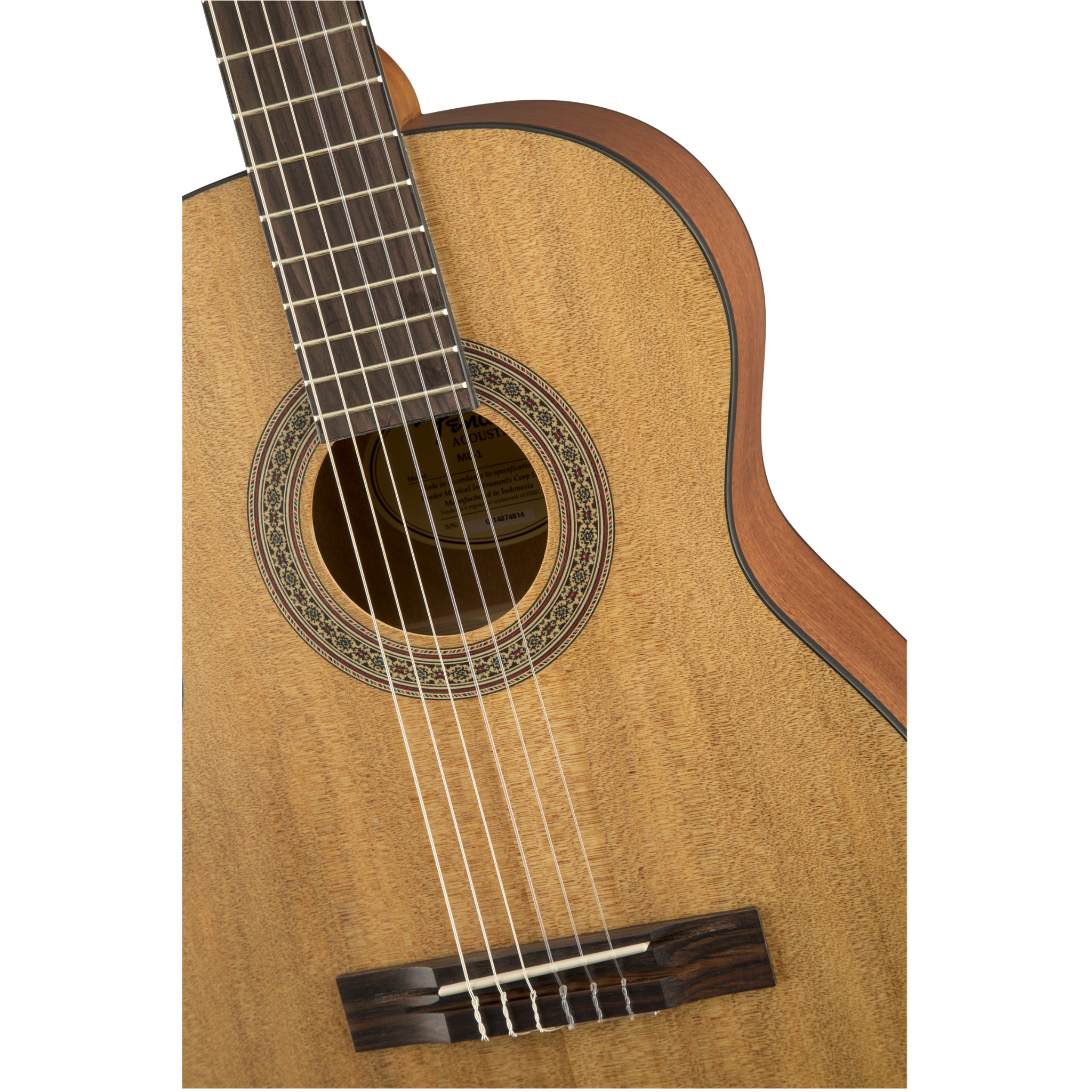 GUITARRA ACUSTICA FENDER MC1 3/4 CLASICA NATURAL MOD0963000021