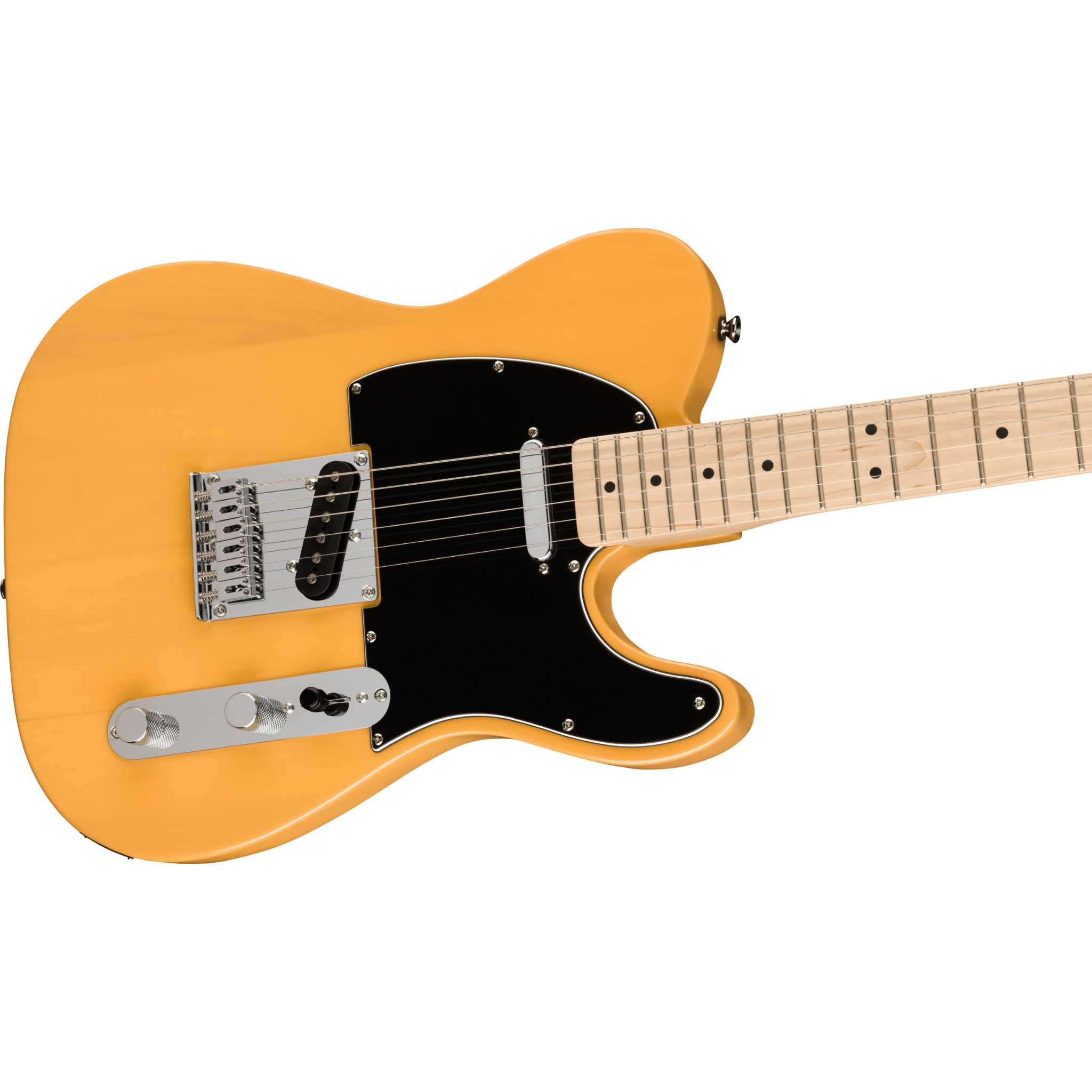 GUITARRA ELECTRICA SQUIER AFF TELECASTER ZURDA CREMA MAPLE MOD0378213550