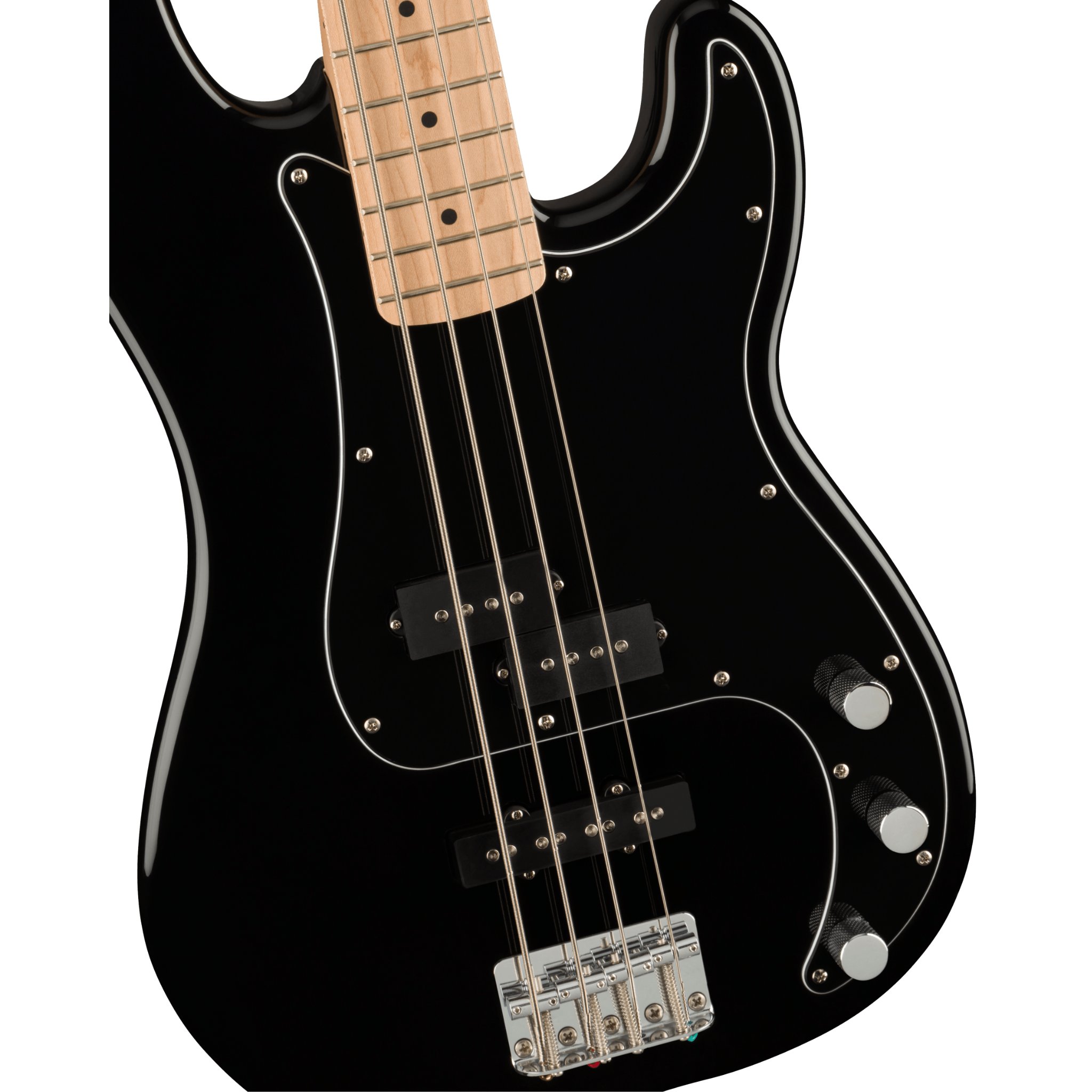 COMBO BAJO ELECTRICO SQUIER AFF PRECISION NEGRO MAPLE MOD0372981006