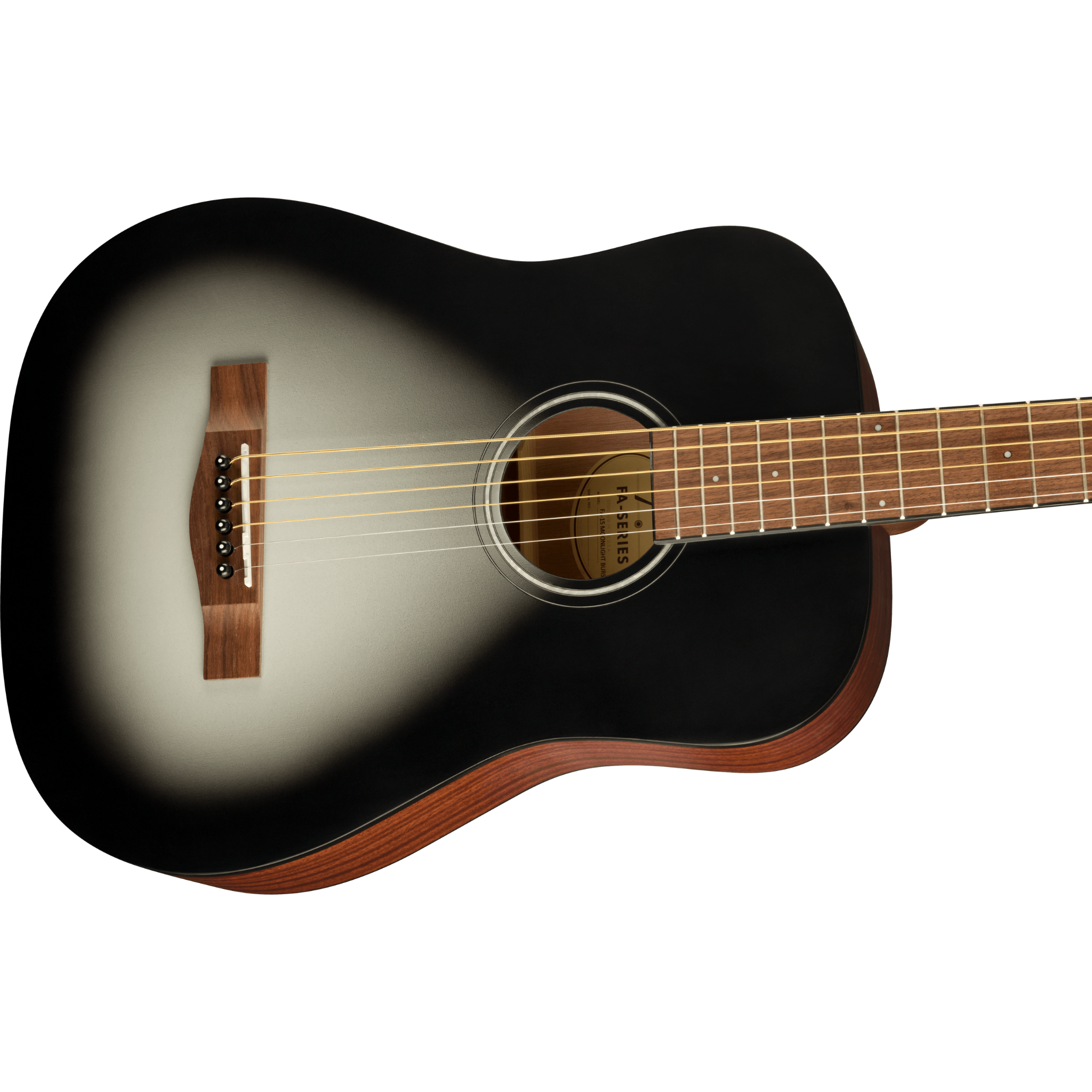 GUITARRA ACUSTICA FENDER FA15 3/4 FOLK GRIS MOD0971170135