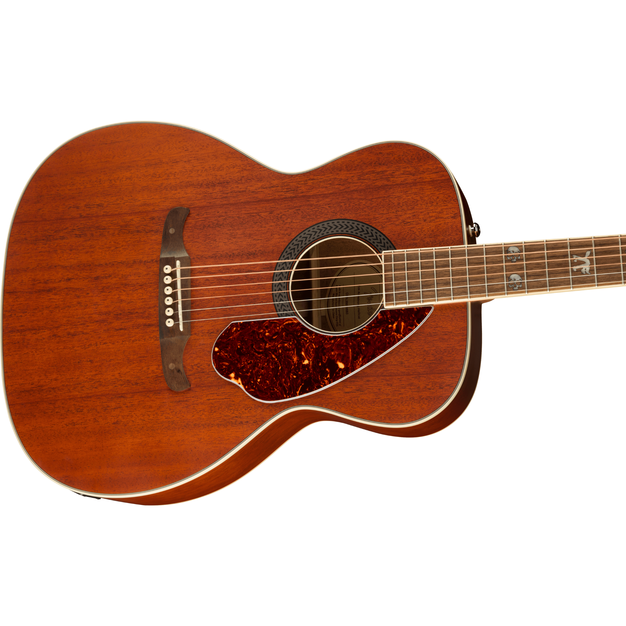 GUITARRA ELECTROACUSTICA FENDER TIM ARMST HELLCAT NATURAL MOD0971752022