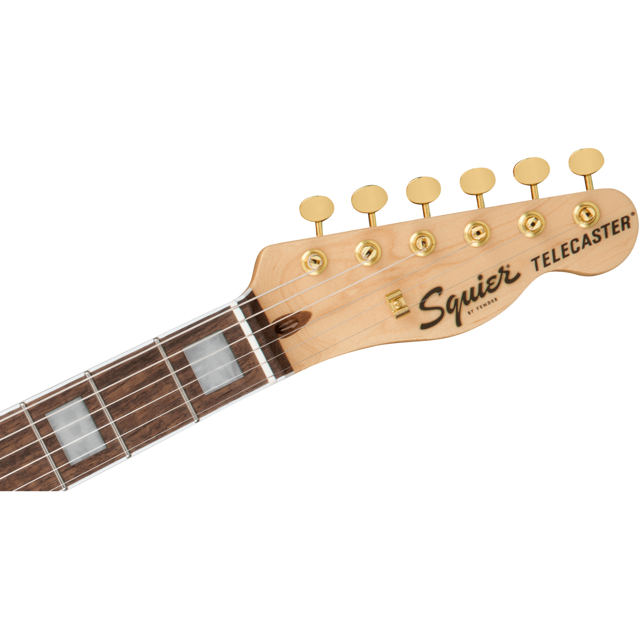 GUITARRA ELECTRICA SQUIER 40TH TELECASTER GOLD NEGRO LAUREL MOD0379400506