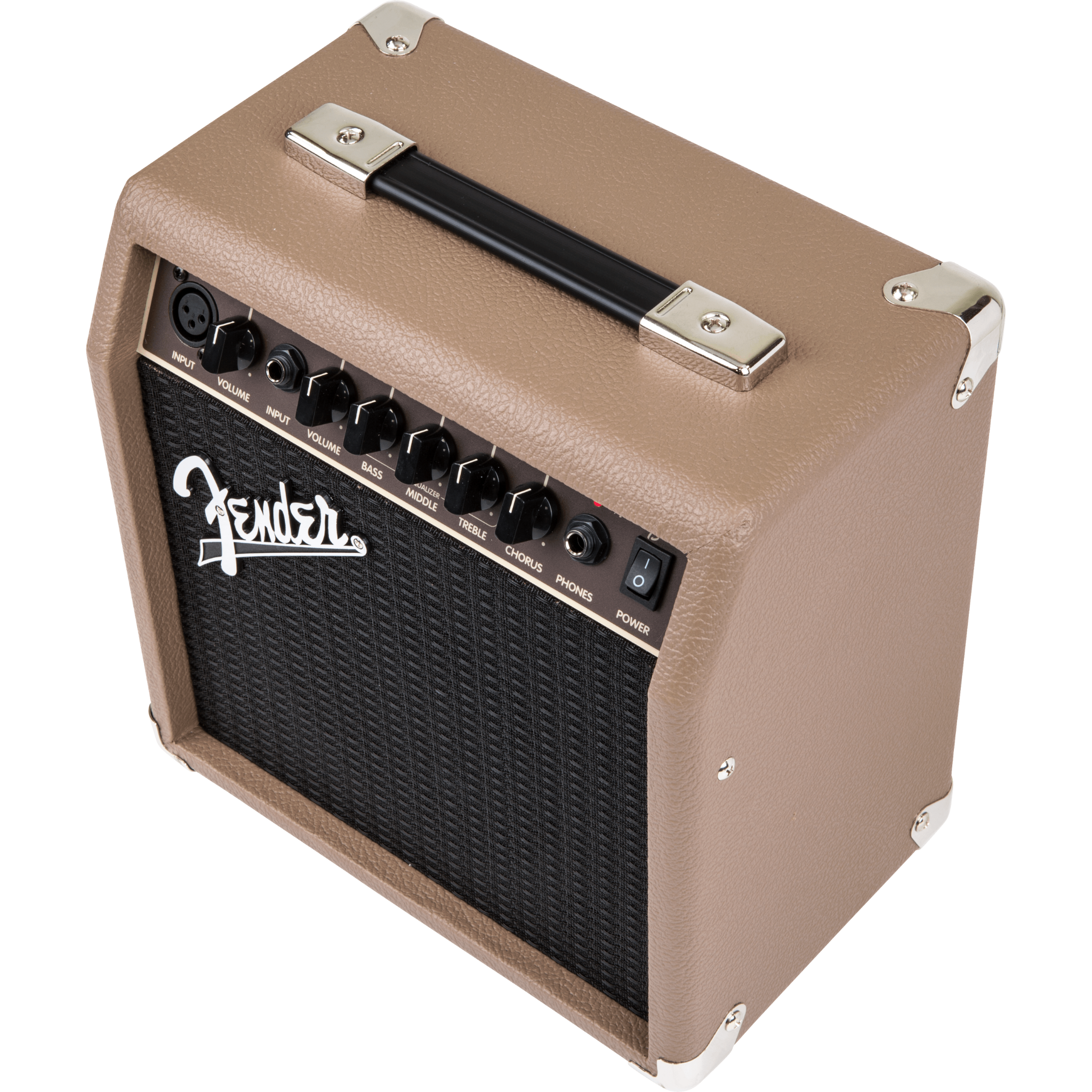 AMPLIFICADOR GUIT FENDER ACOUSTASONIC 15 MARRON