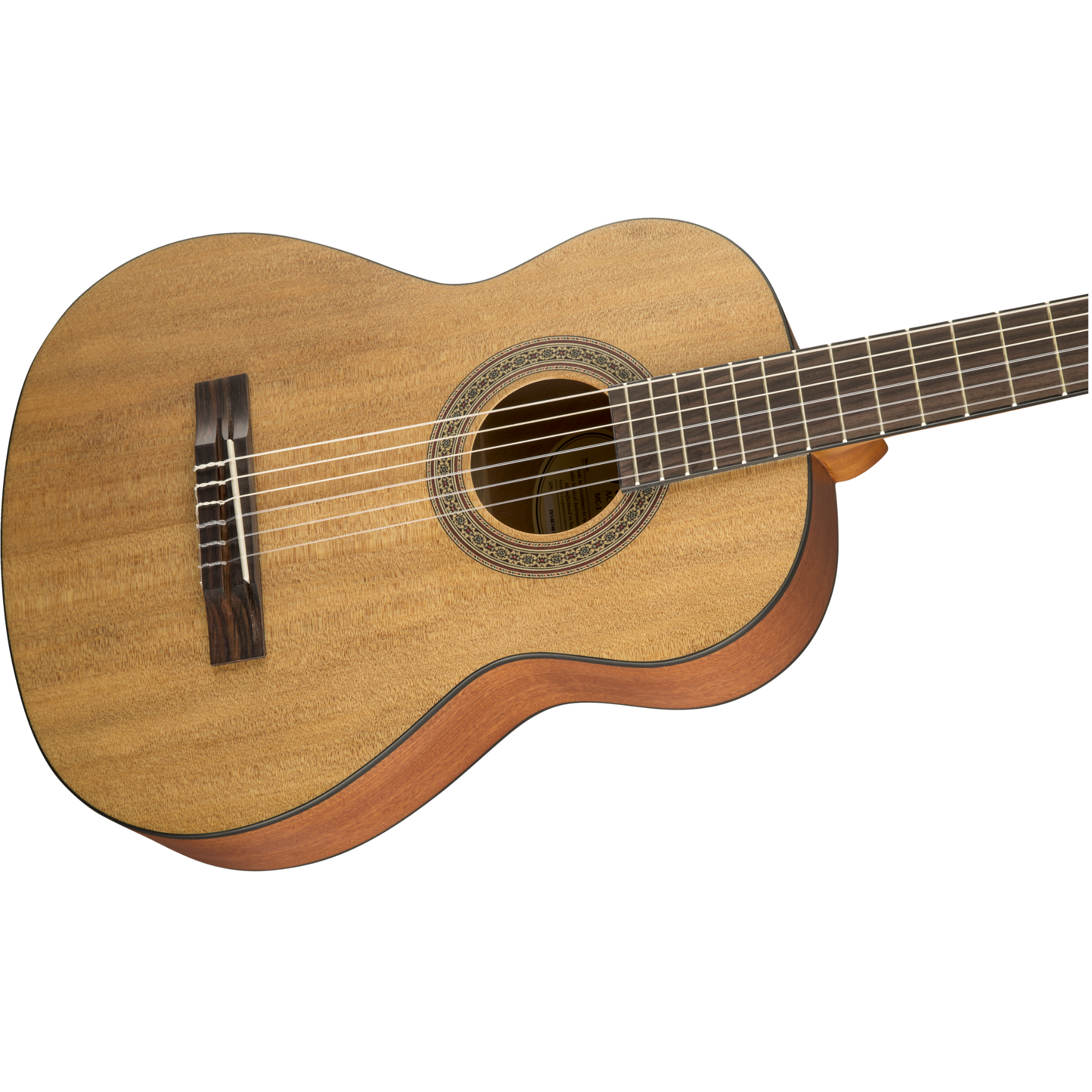 GUITARRA ACUSTICA FENDER MC1 3/4 CLASICA NATURAL MOD0963000021
