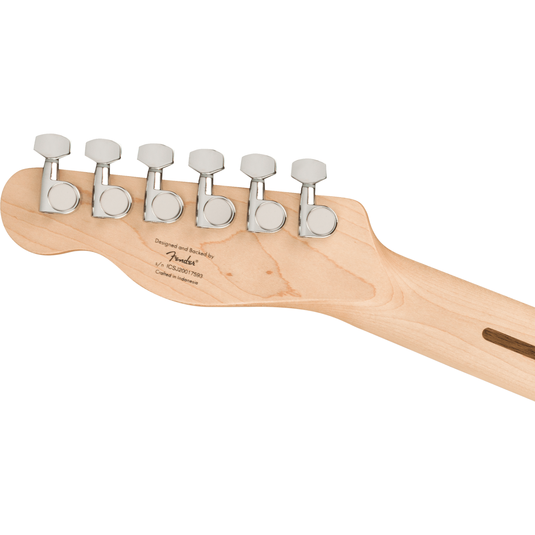 GUITARRA ELECTRICA SQUIER AFF TELECASTER BLANCO LAUREL MOD0378200505