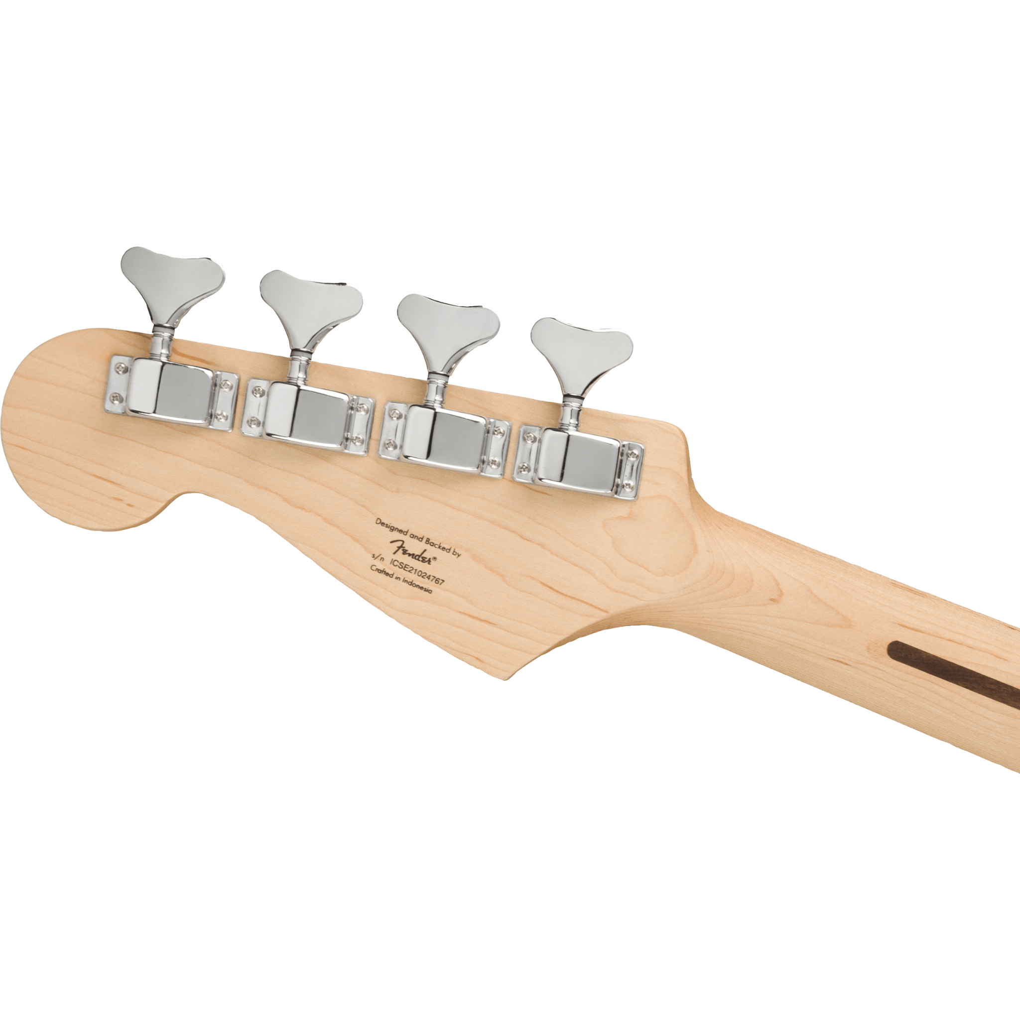 BAJO ELECTRICO SQUIER AFF BRONCO NEGRO MAPLE 4 CUERDAS MOD0310902506