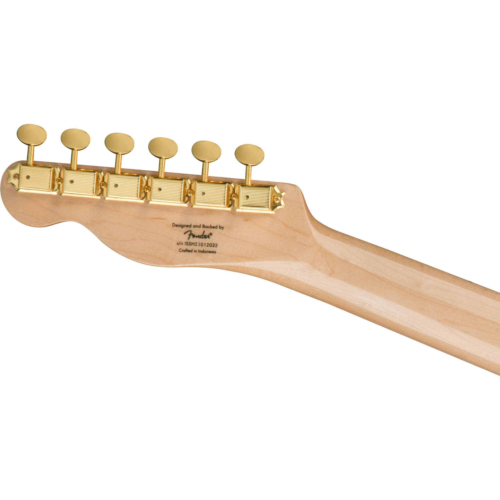 GUITARRA ELECTRICA SQUIER 40TH TELECASTER GOLD NEGRO LAUREL MOD0379400506