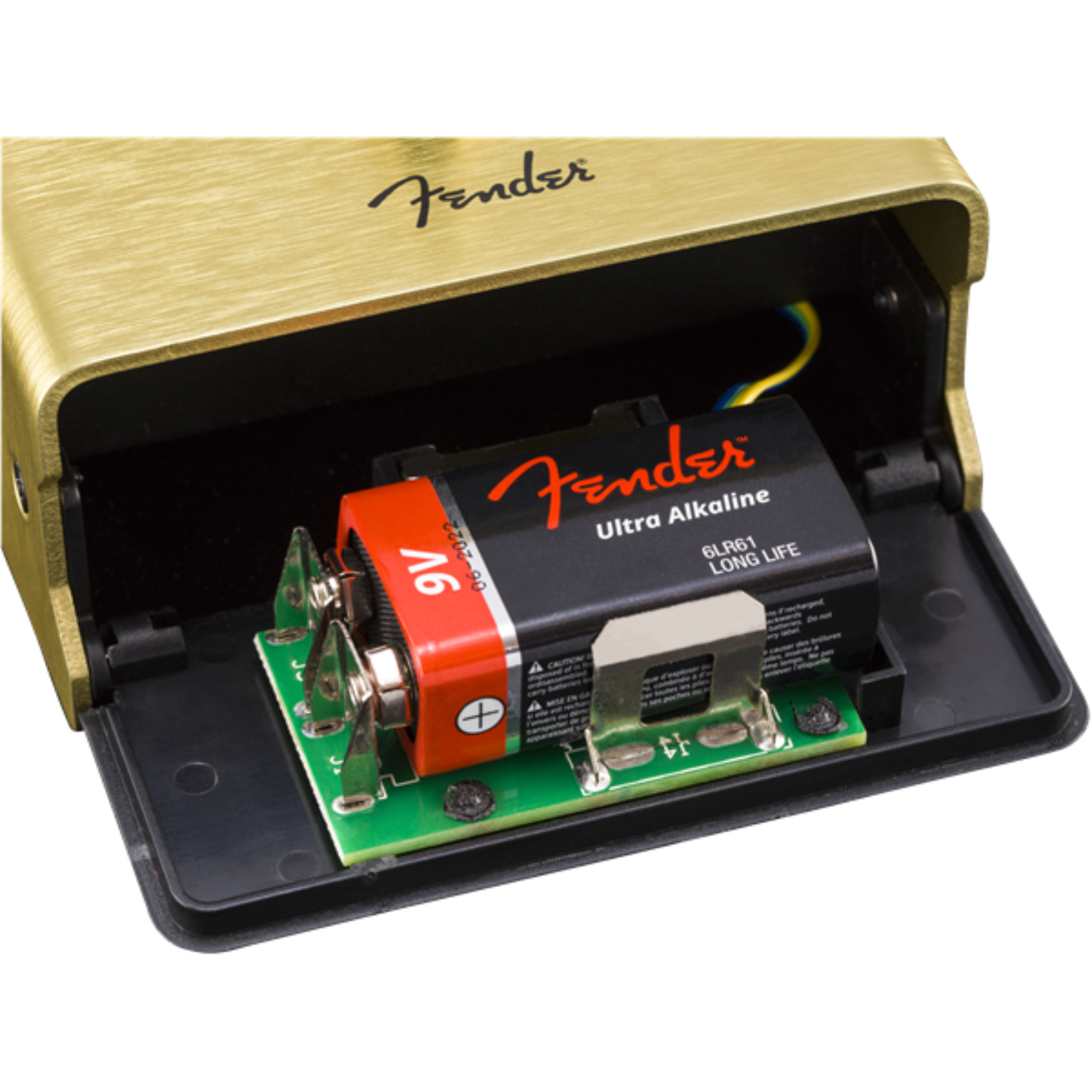 PEDAL DE GUITARRA FENDER PUGILIST DISTORTION DORADO MOD0234534000