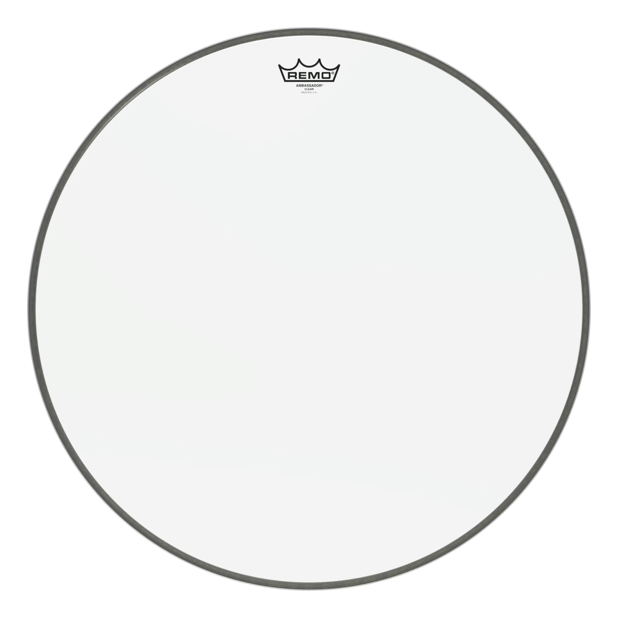 PARCHE BATERIA REMO AMBAS 22" TRANSPARENTE BR-1322-00