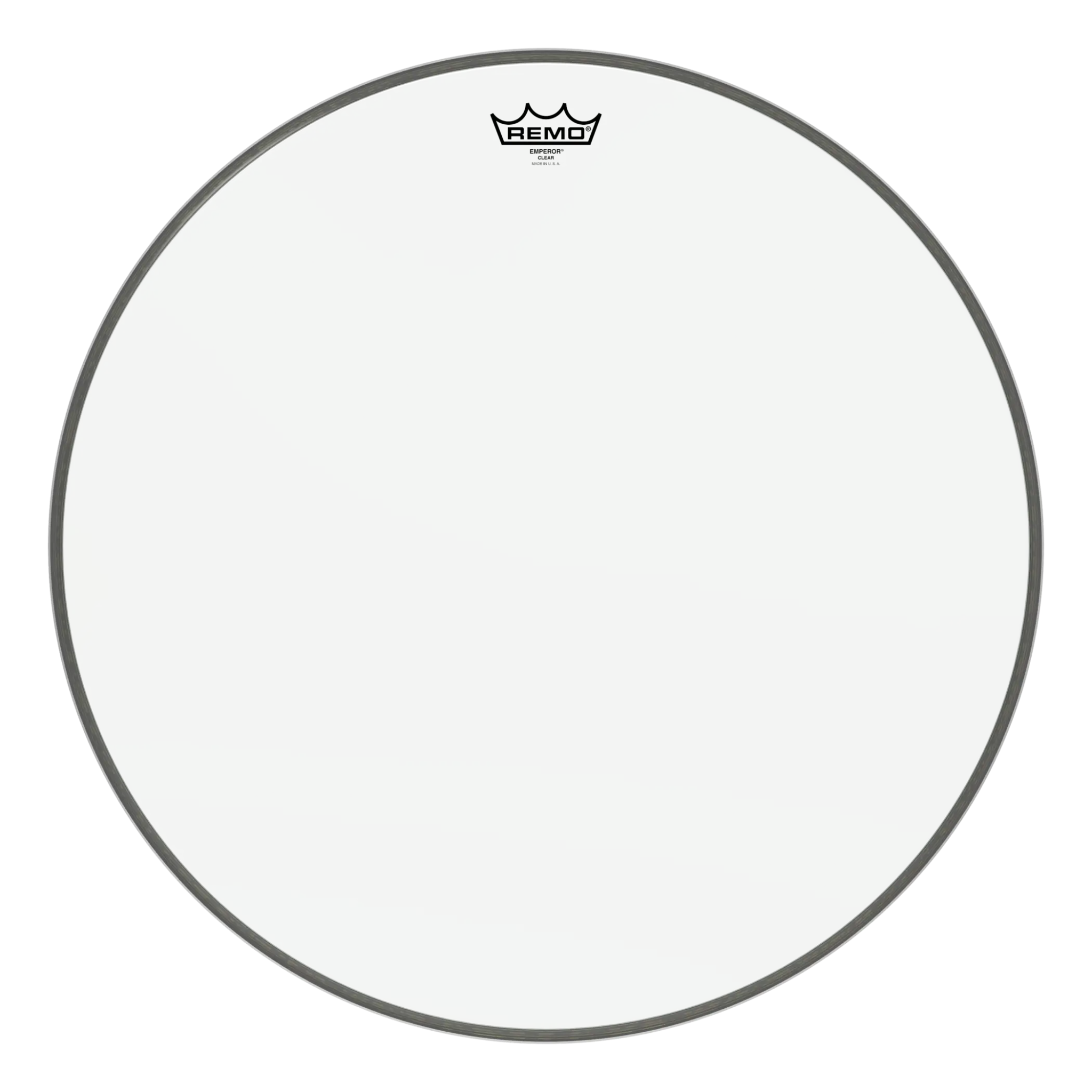 PARCHE BATERIA REMO EMPEROR 22" TRANSPARENTE BB-1322-00